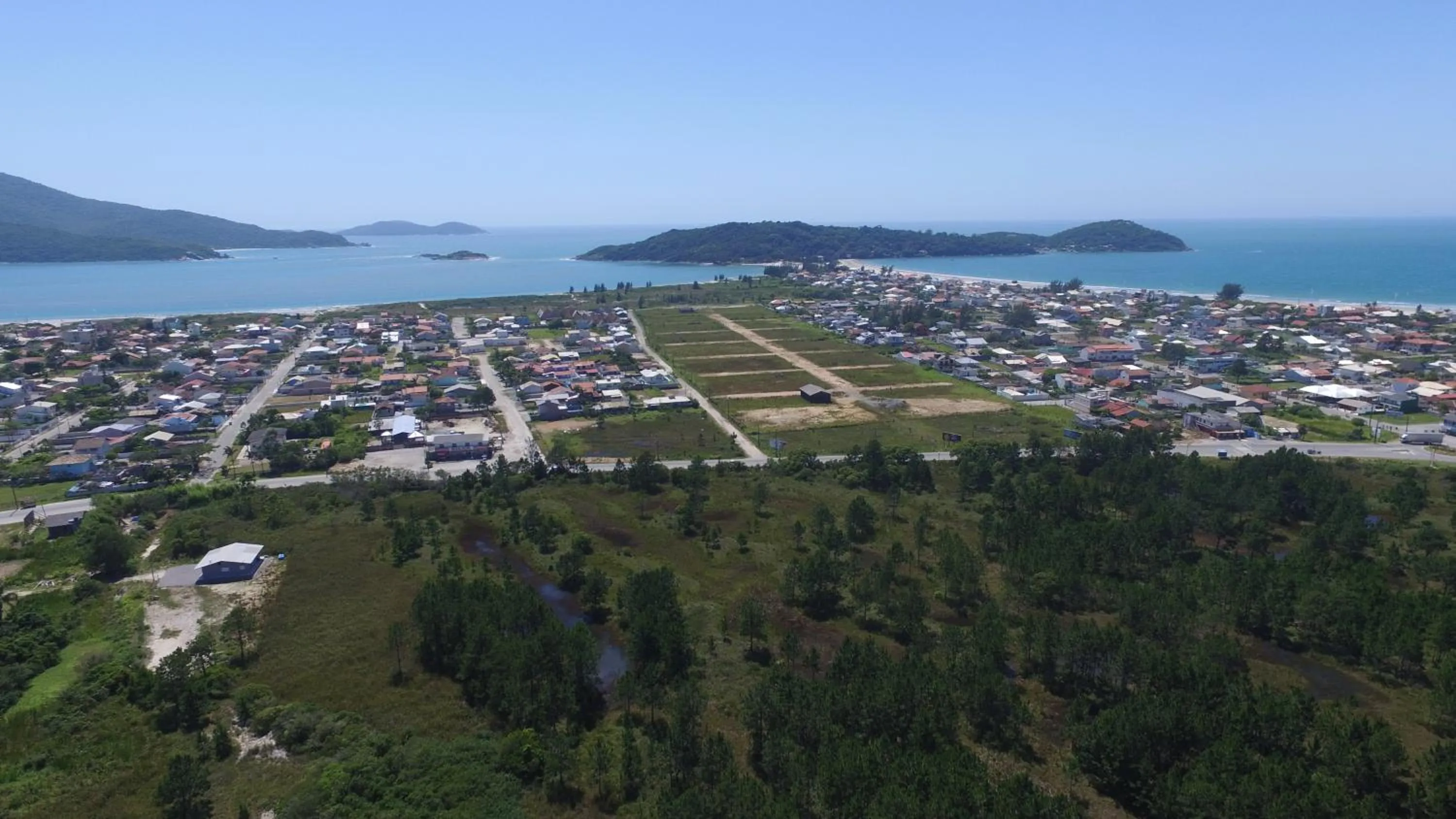 City view in Palhoça Praia Ponta do Papagaio SUNSET Apto 102