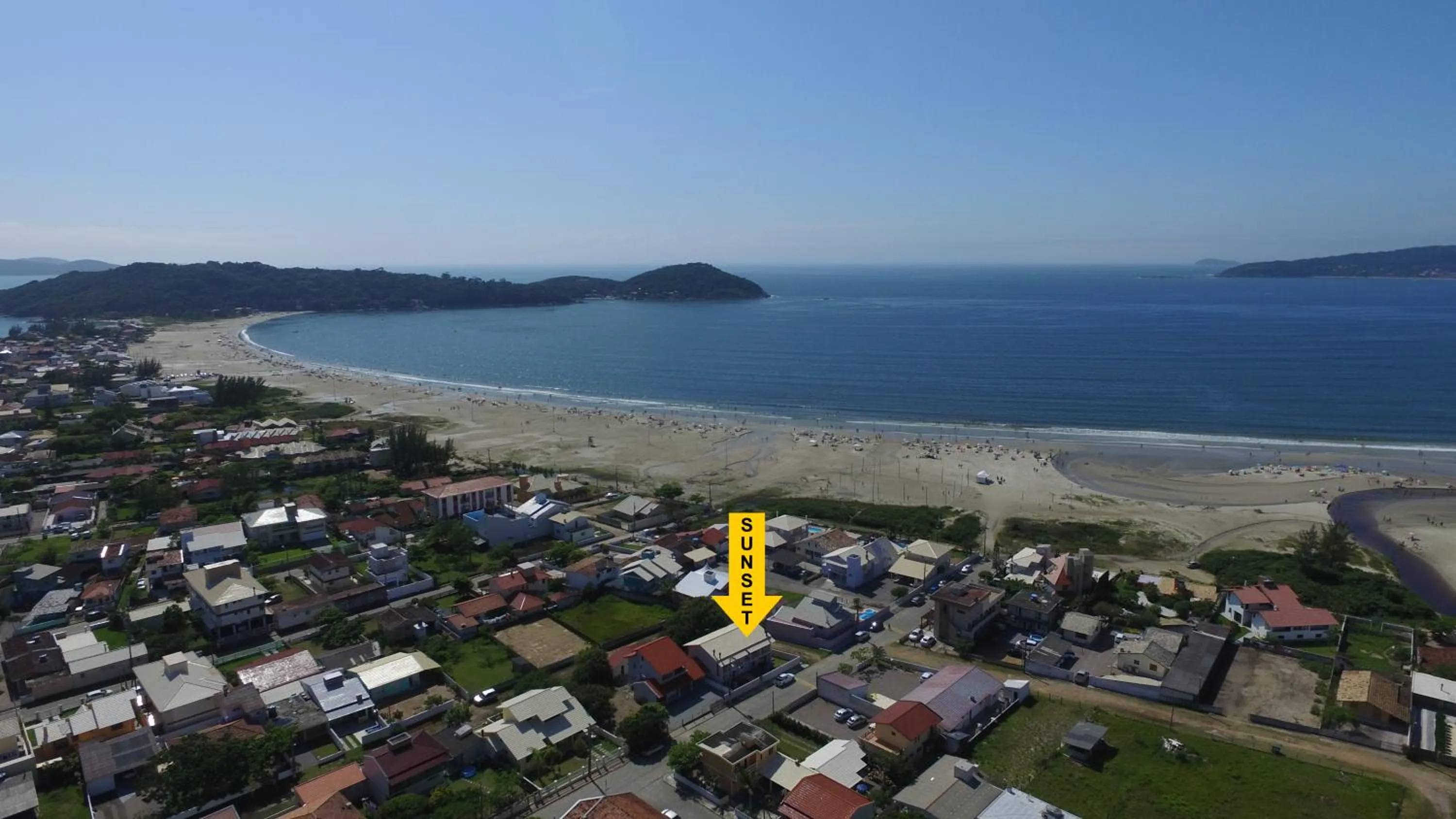Property logo or sign in Palhoça Praia Ponta do Papagaio SUNSET Apto 102