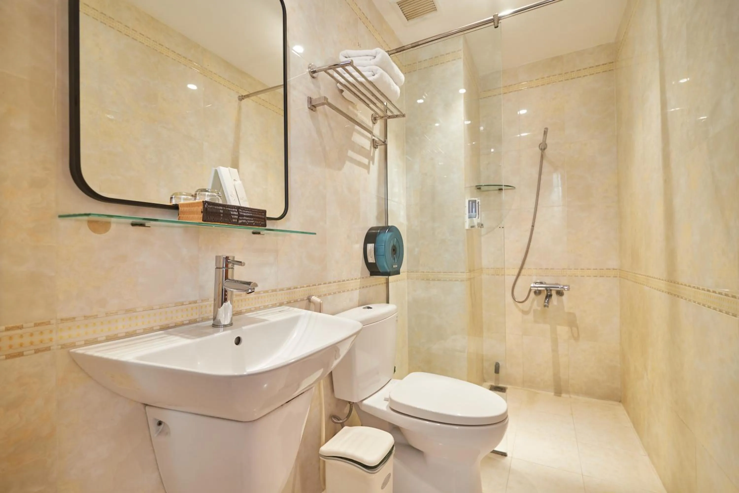 Toilet in Bin Bin 10 - Mimosa Hotel Near Tan Son Nhat Airport