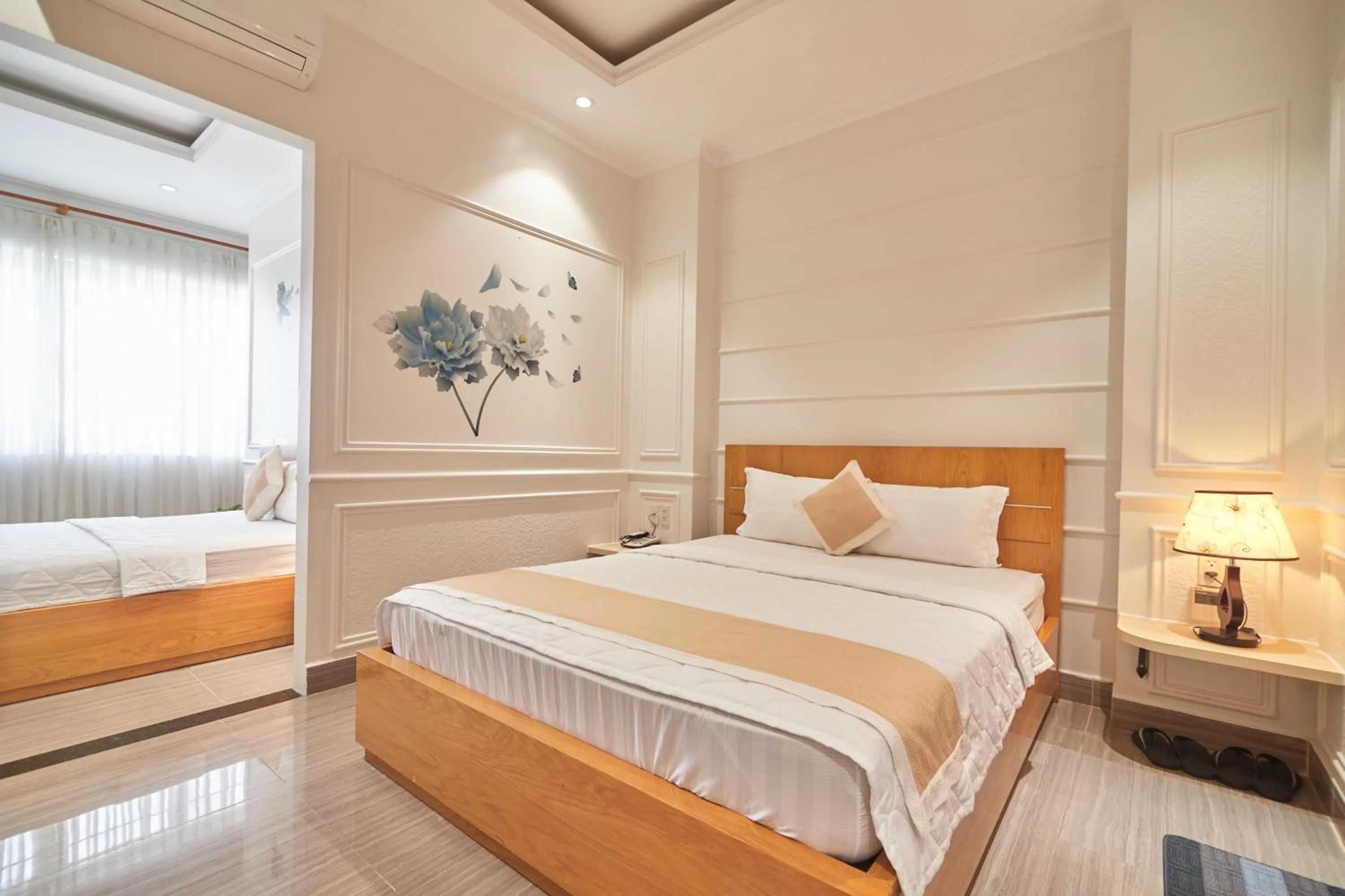 Bedroom, Bed in Bin Bin 10 - Mimosa Hotel Near Tan Son Nhat Airport