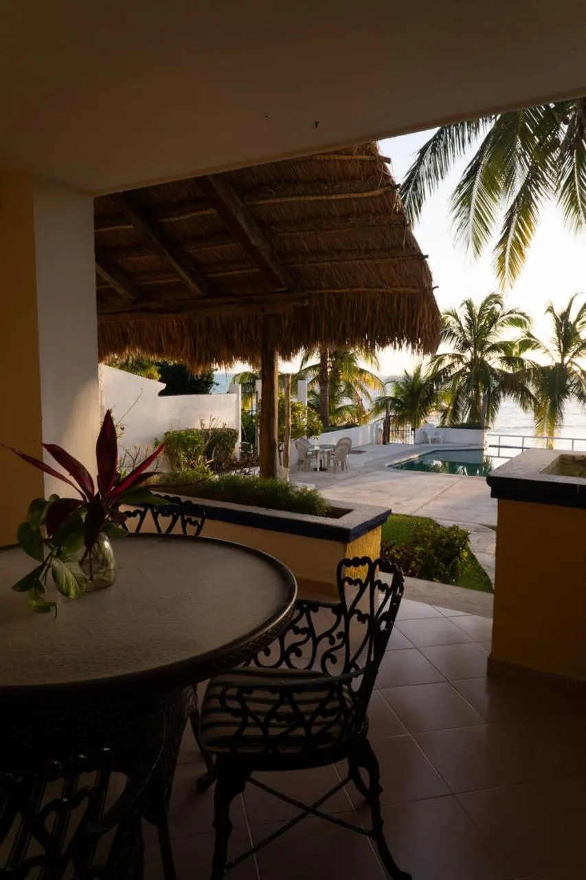 Pool view in Casa Bonita and villas