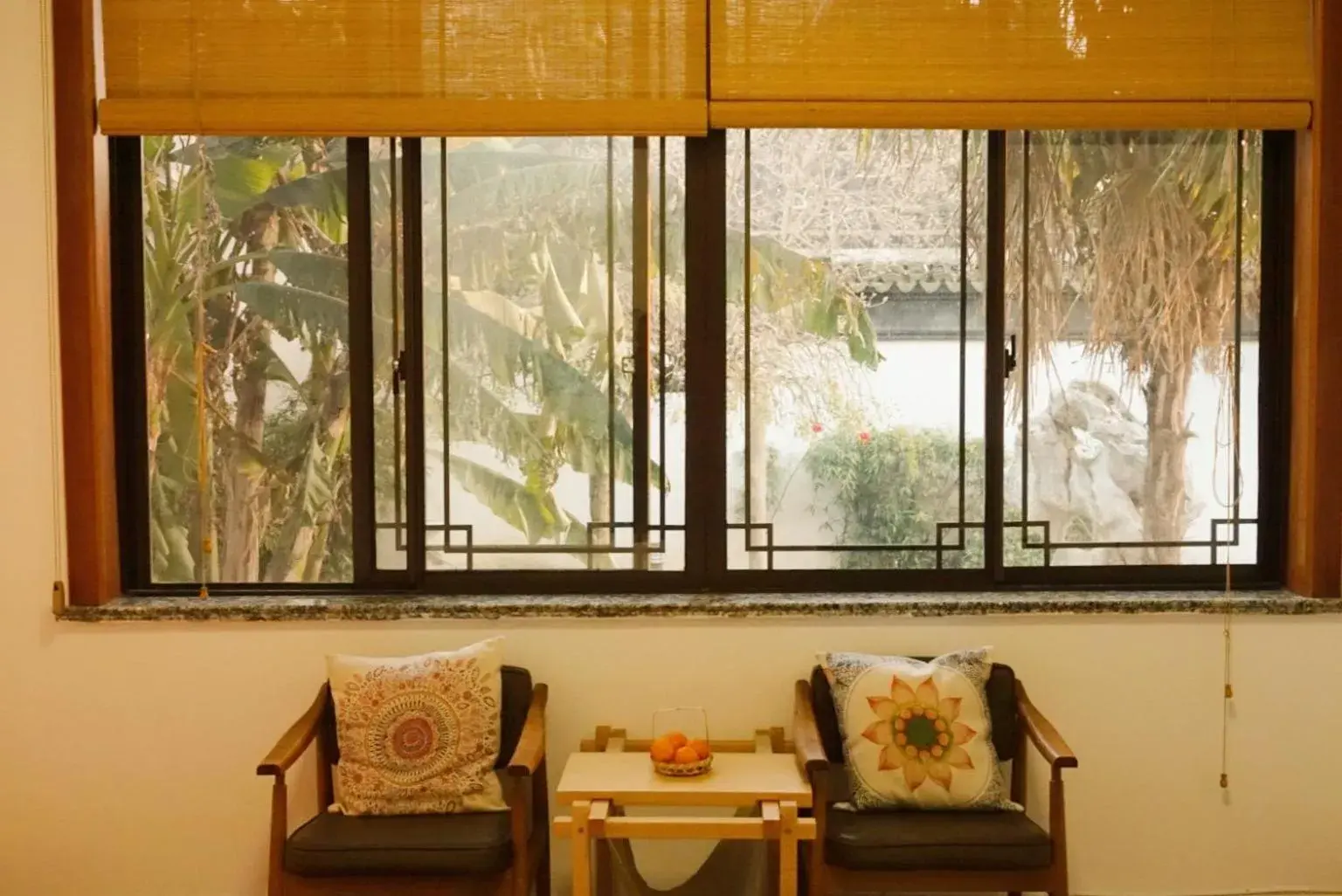 Inner courtyard view in Pure-Land Villa Inner courtyard view in Pure-Land Villa