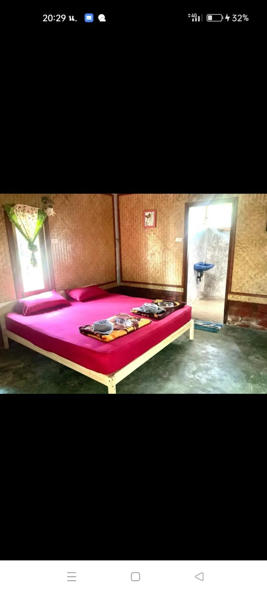 Bed in Rakkan Resort