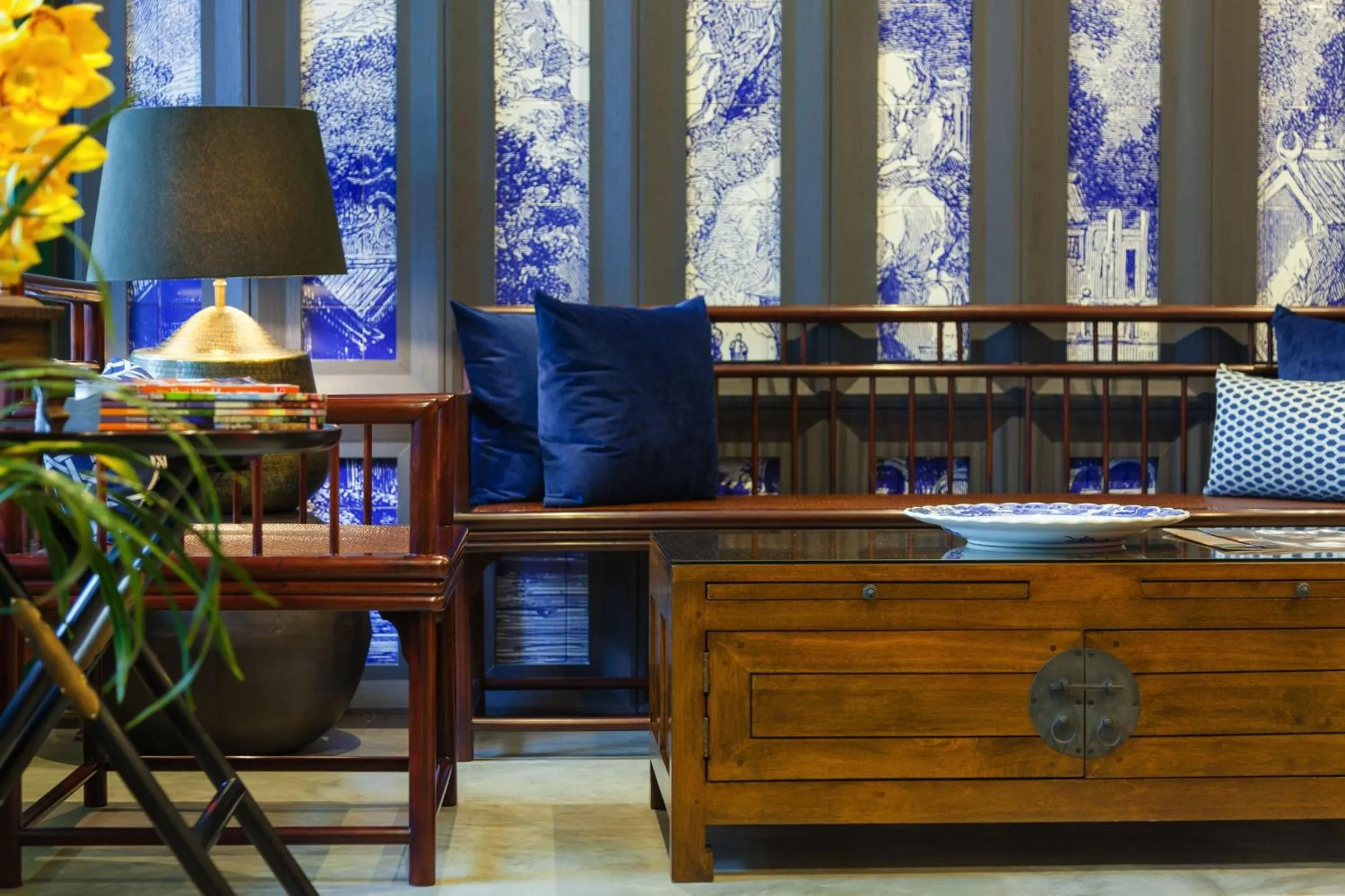 Lobby or reception in Oriental Heritage Hotel