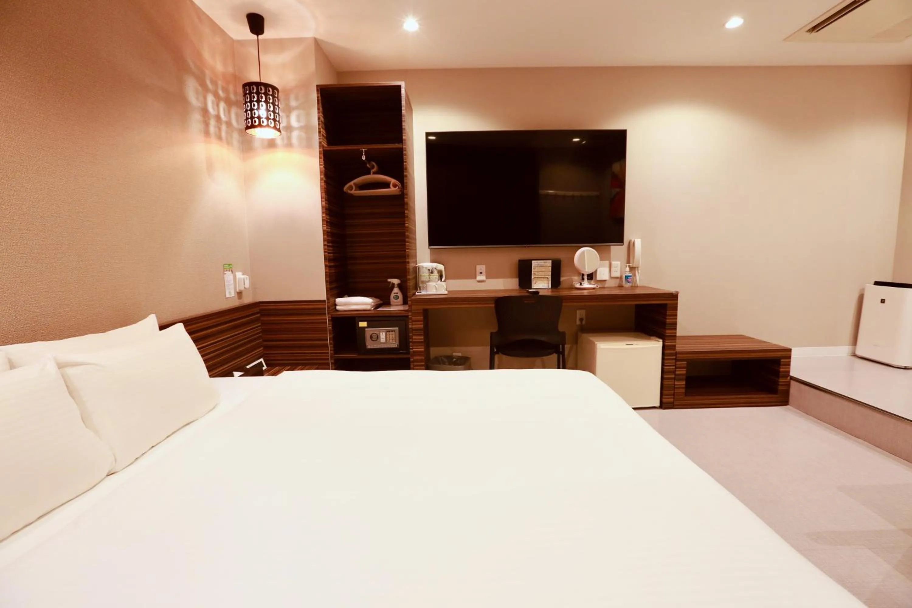 Photo of the whole room, Bed in Hotel 88 Shinsaibashi