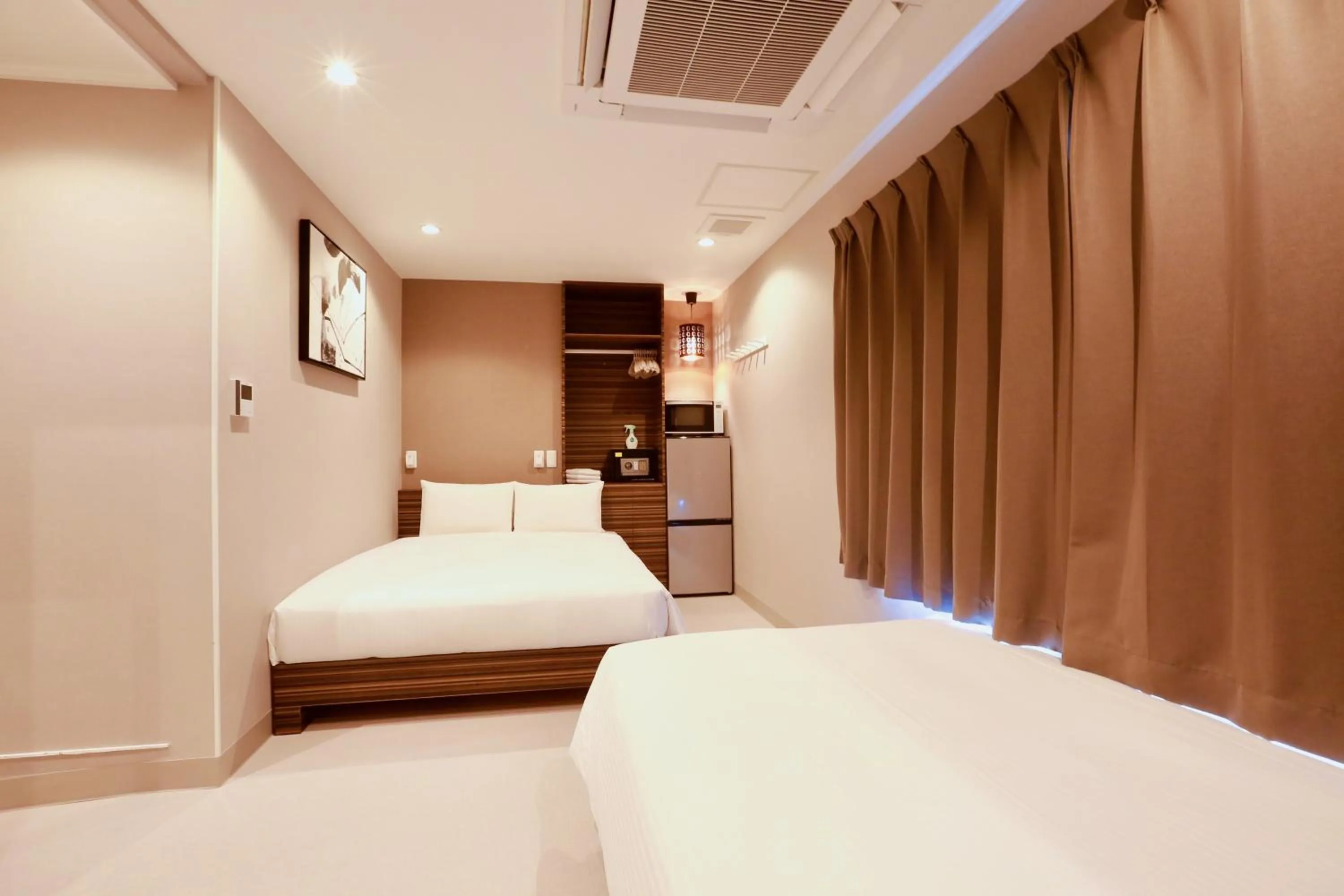 Photo of the whole room, Bed in Hotel 88 Shinsaibashi