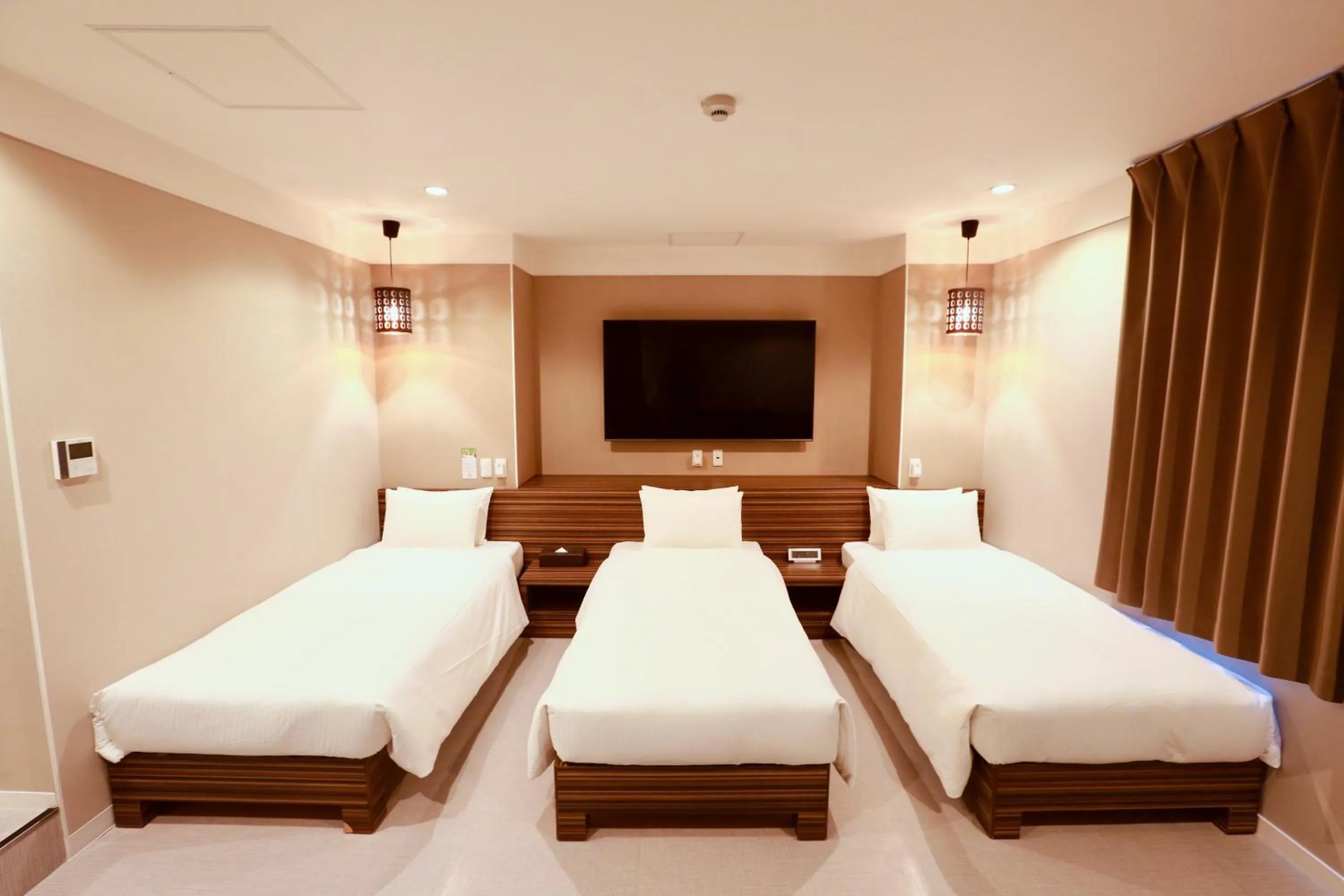 Photo of the whole room, Bed in Hotel 88 Shinsaibashi
