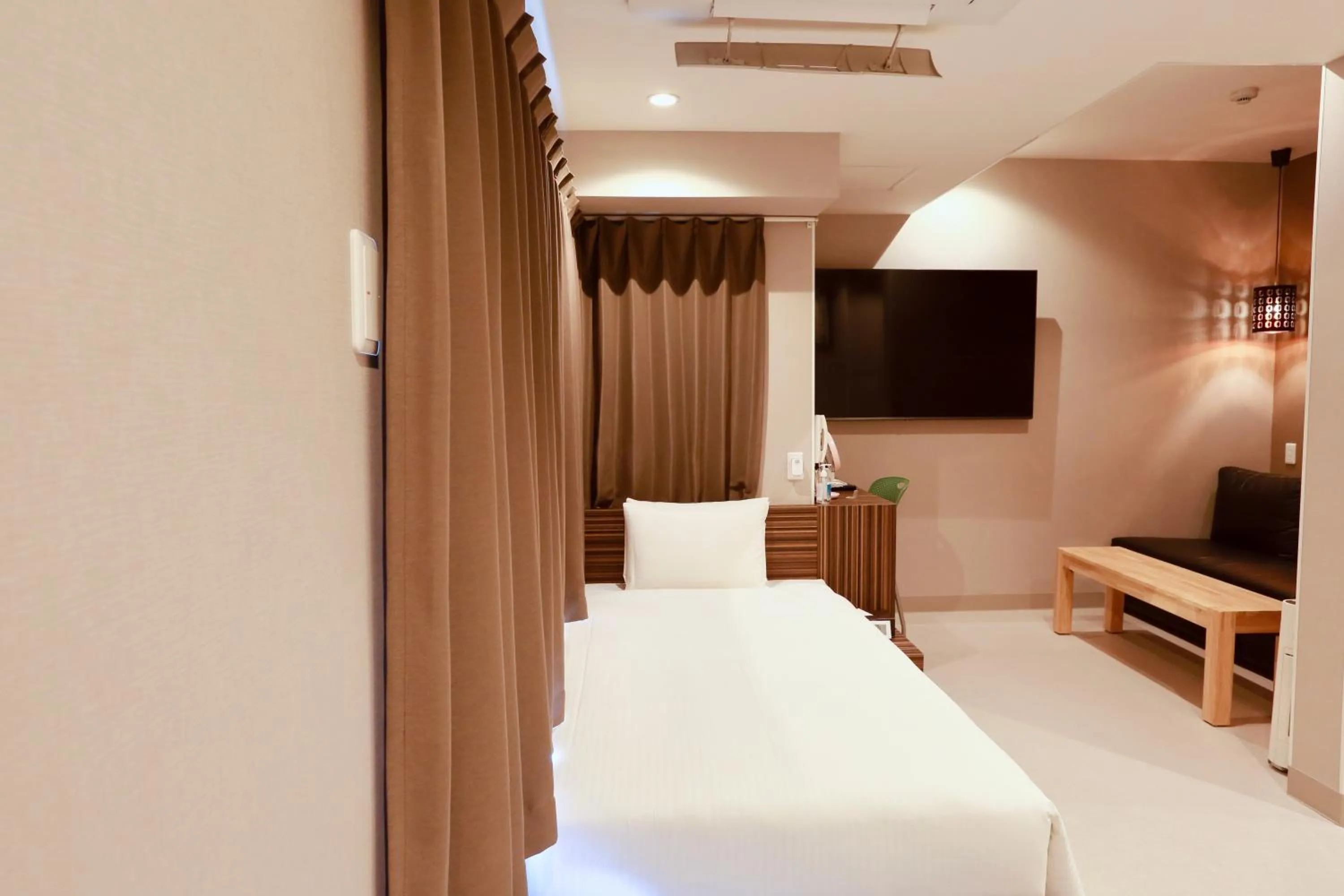 Bed in Hotel 88 Shinsaibashi