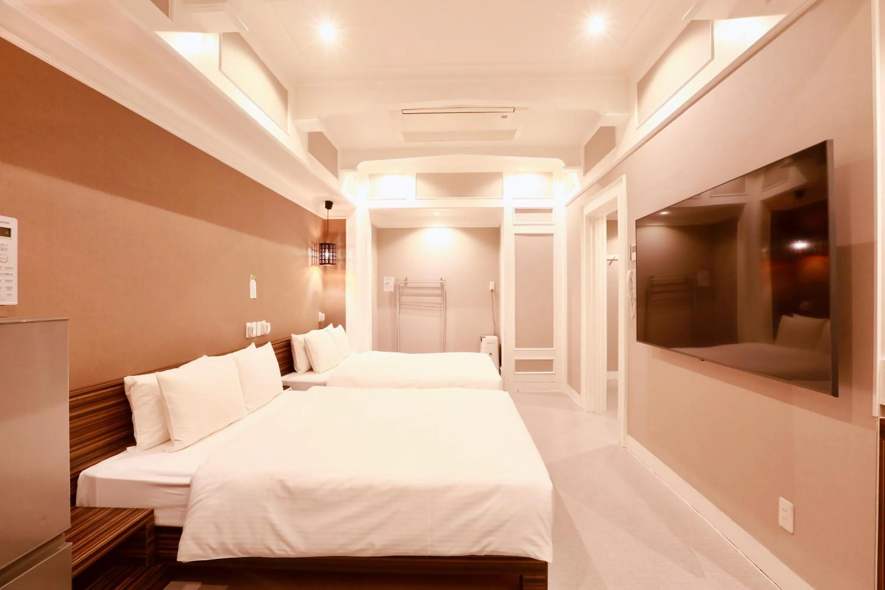 Photo of the whole room, Bed in Hotel 88 Shinsaibashi