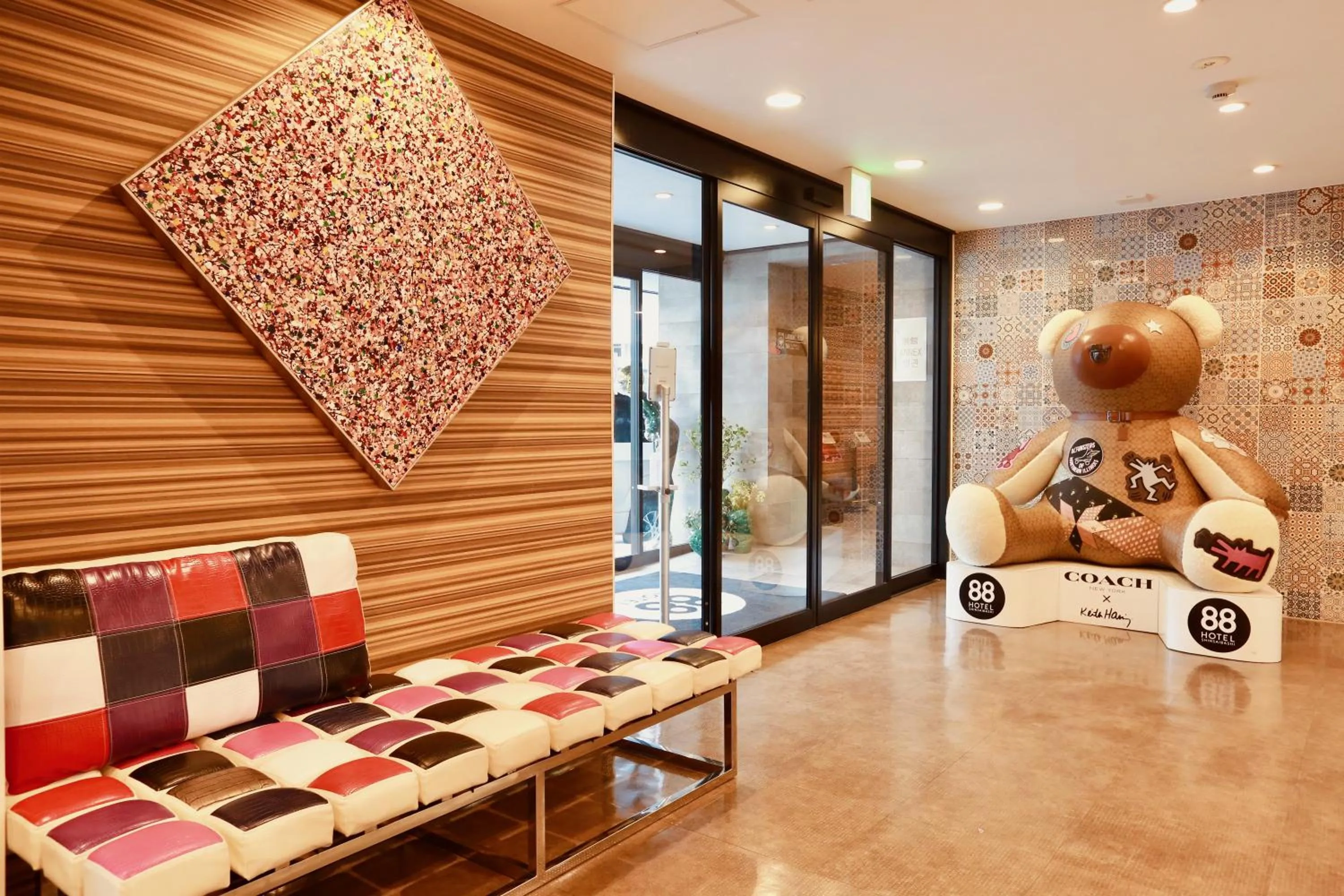 Lobby or reception in Hotel 88 Shinsaibashi
