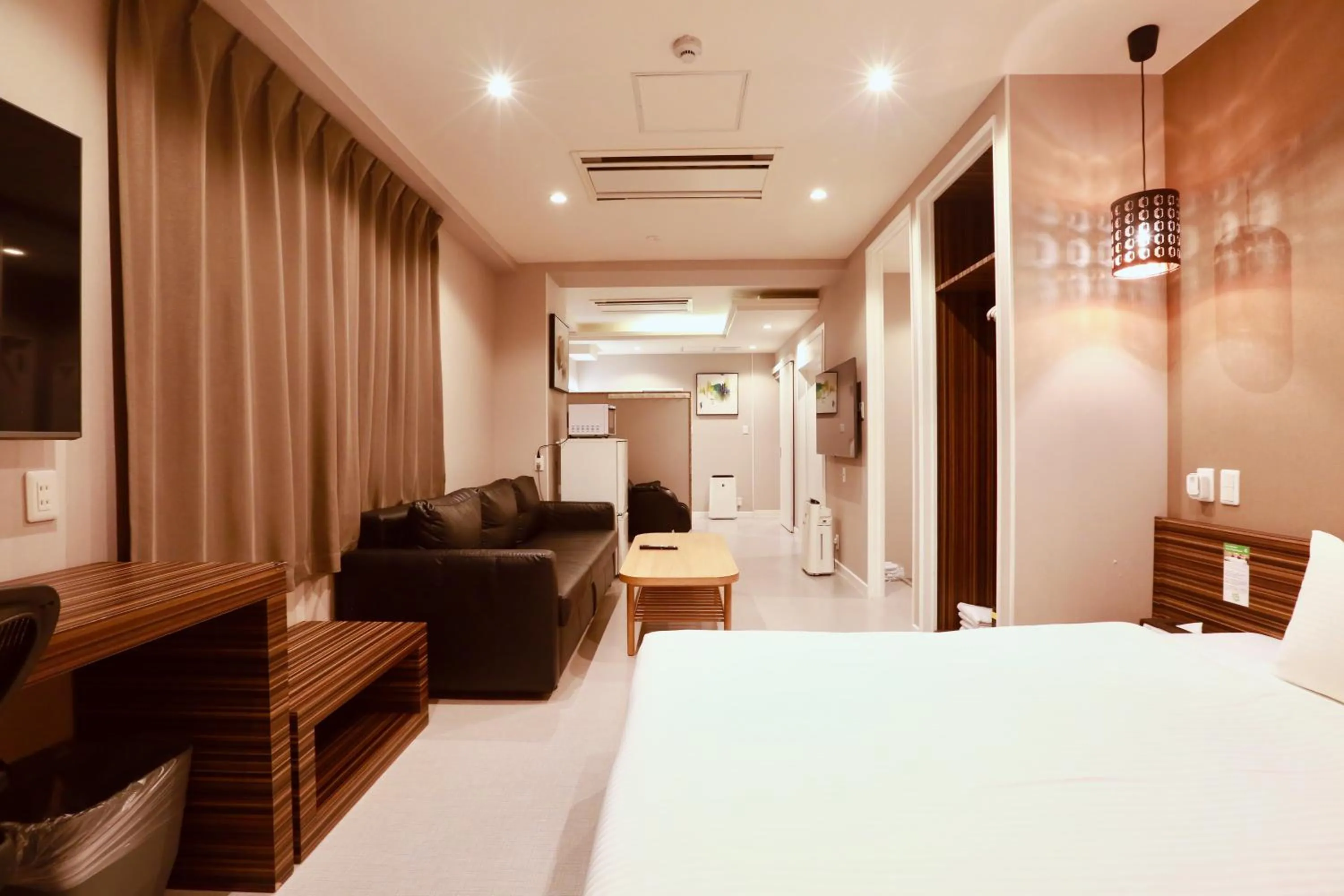 Photo of the whole room, Bed in Hotel 88 Shinsaibashi