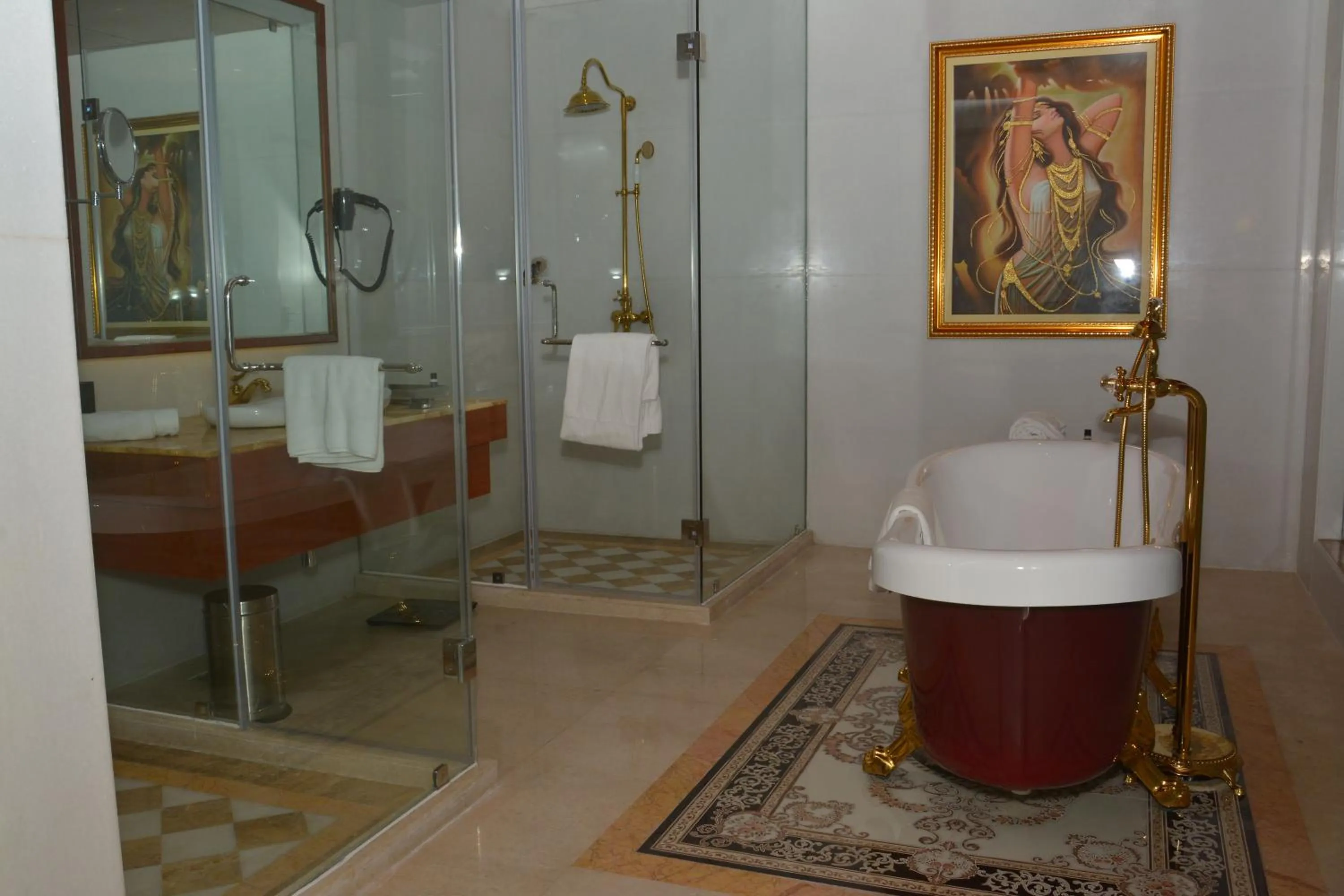 Bathroom in Indana Palace Jaipur
