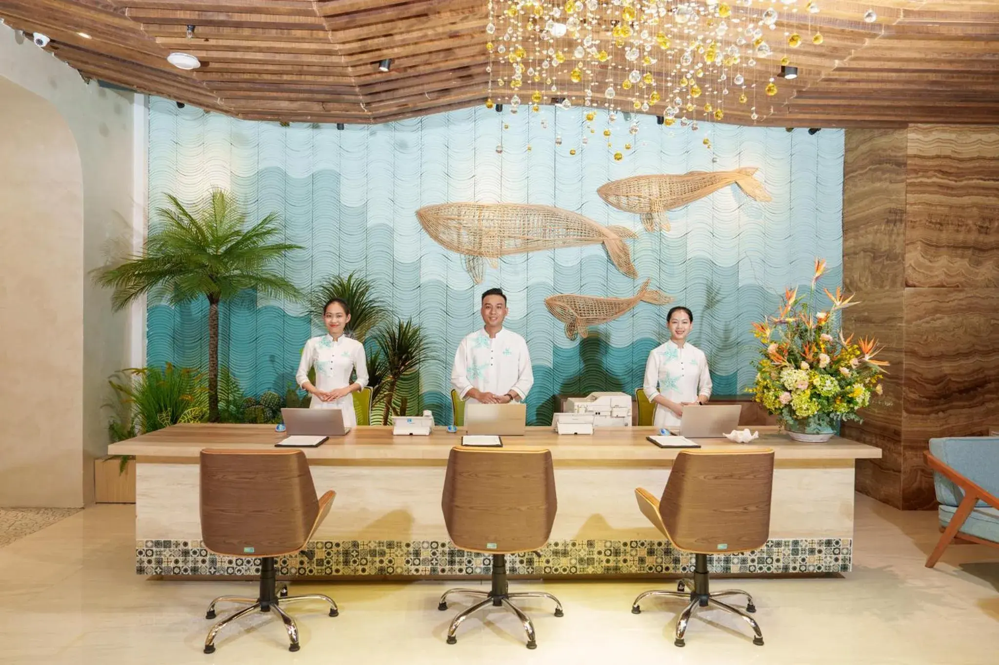 Lobby or reception in Seaesta Nha Trang Hotel Lobby or reception in Seaesta Nha Trang Hotel