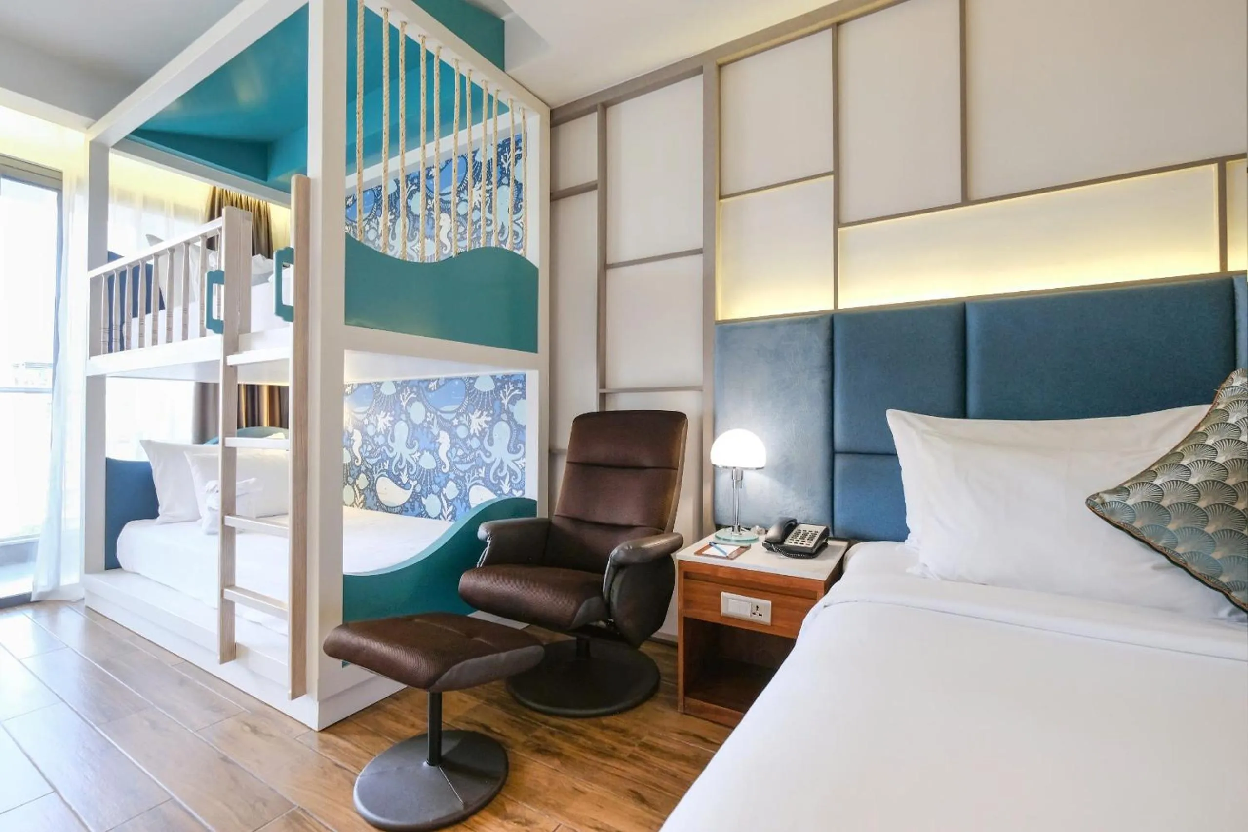 Bed in Seaesta Nha Trang Hotel