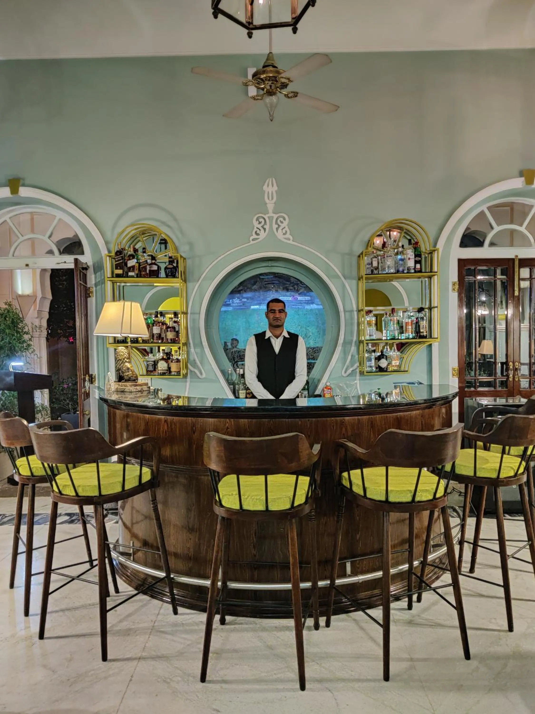 Staff in Mandawa Haveli