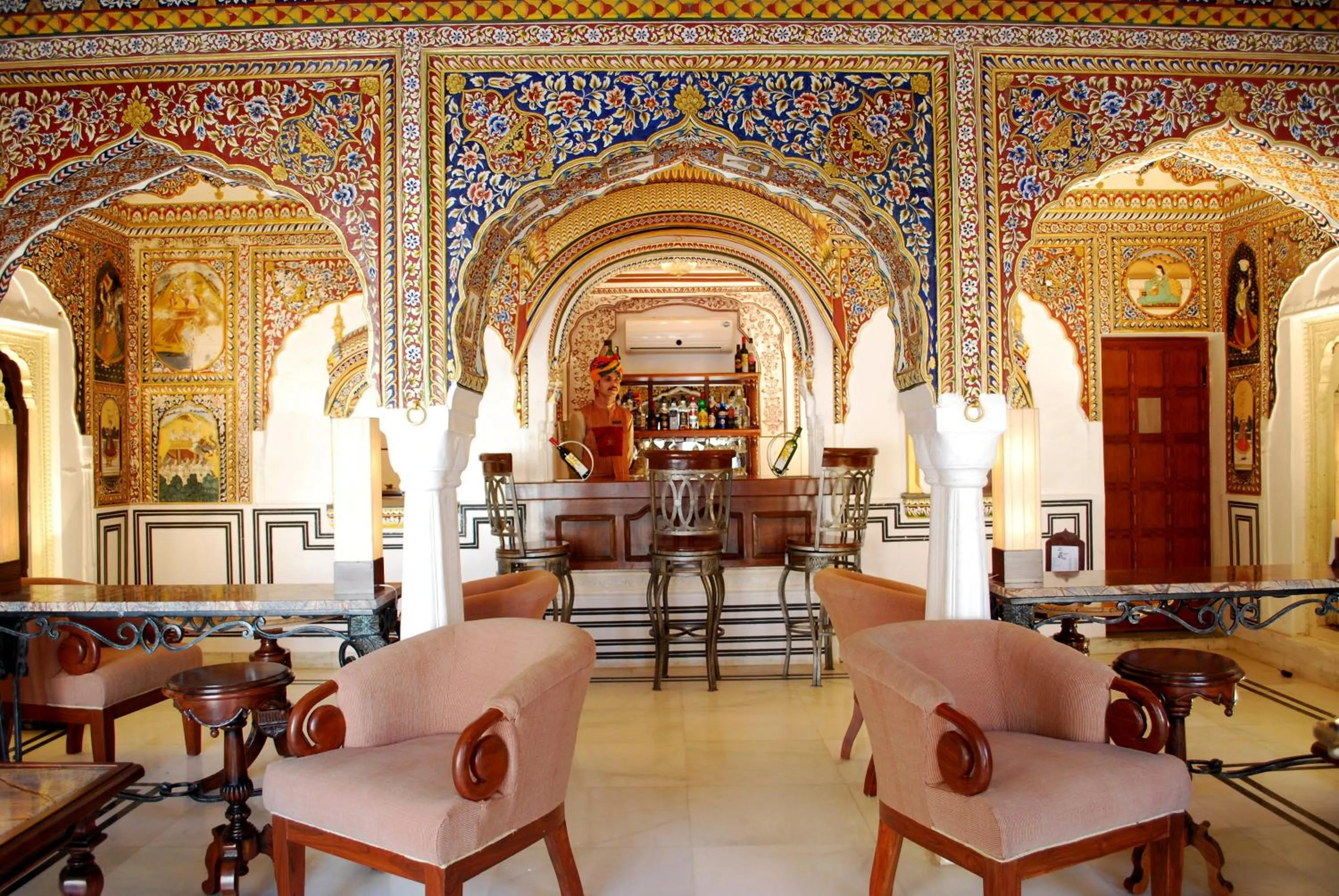 Lounge or bar in Hotel Castle Mandawa