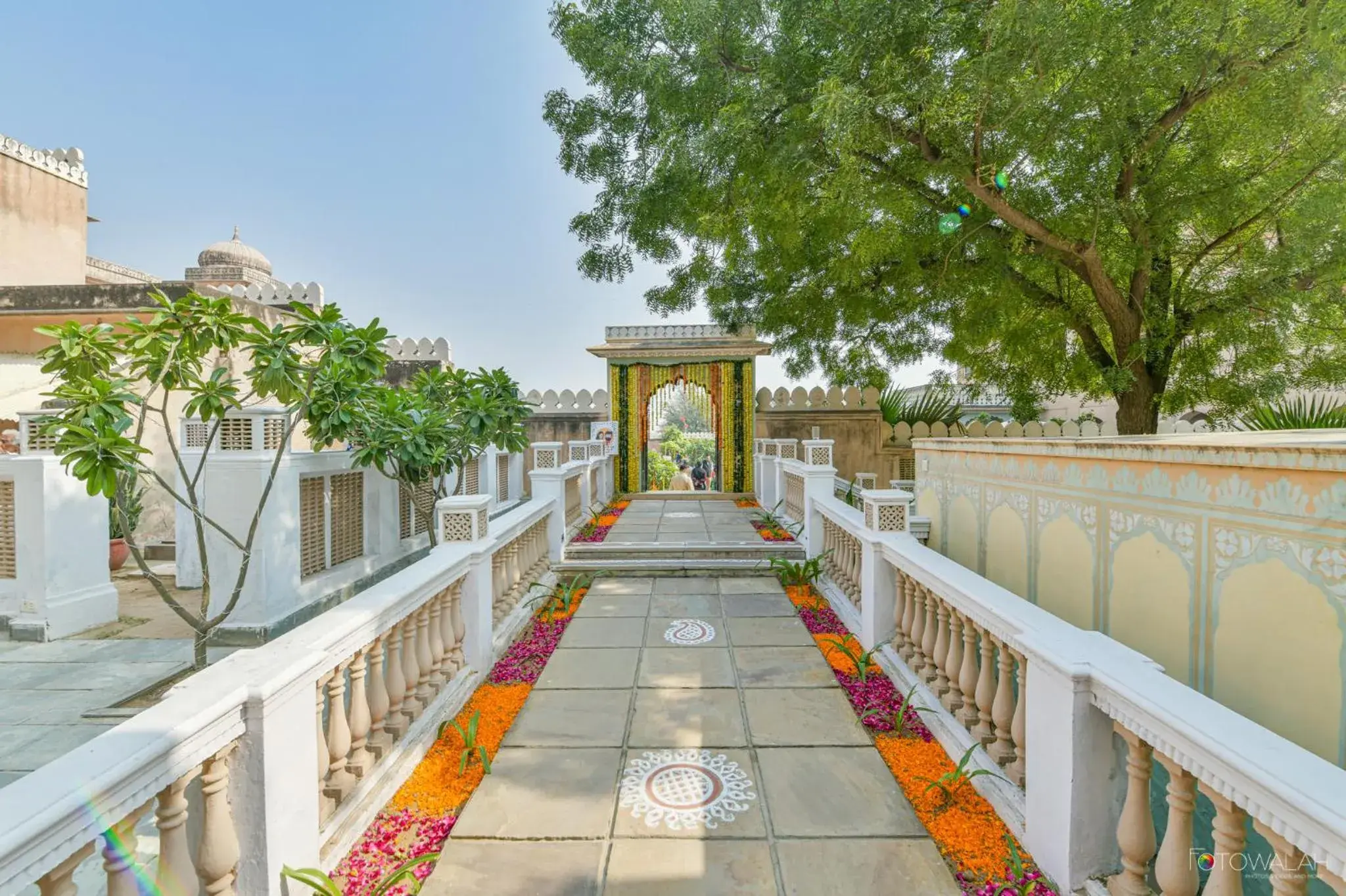 Facade/entrance in Hotel Castle Mandawa Facade/entrance in Hotel Castle Mandawa