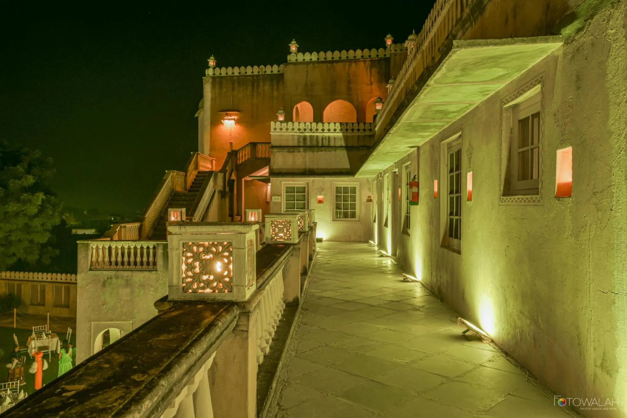 Facade/entrance in Hotel Castle Mandawa
