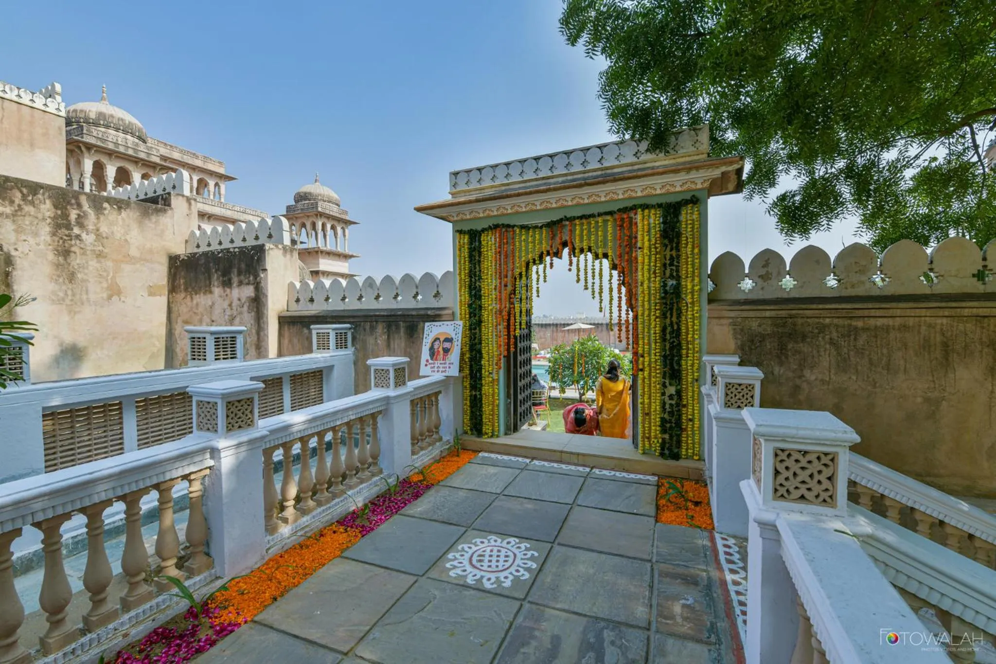 Facade/entrance in Hotel Castle Mandawa