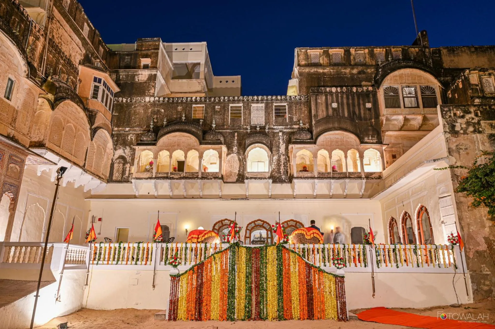 Facade/entrance in Hotel Castle Mandawa
