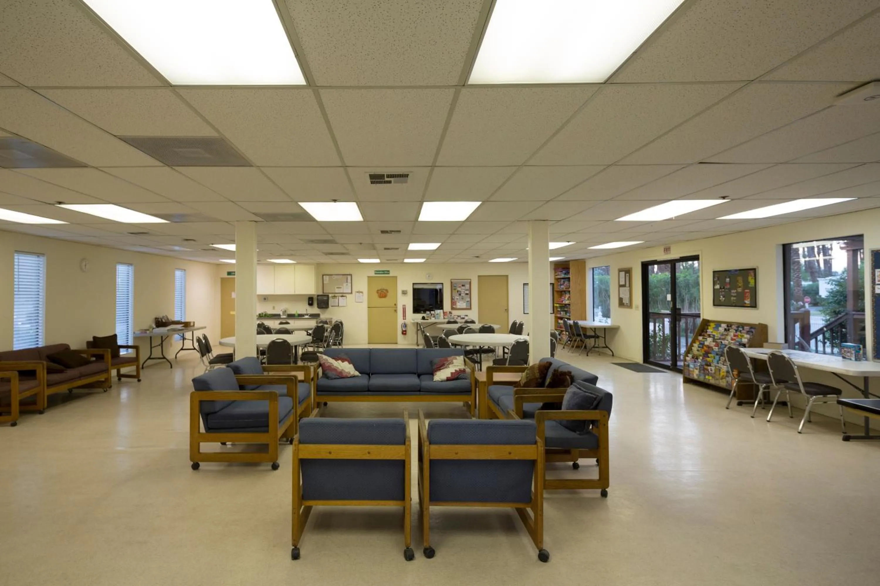Lobby or reception in Palm Springs Camping Resort Cabin 3