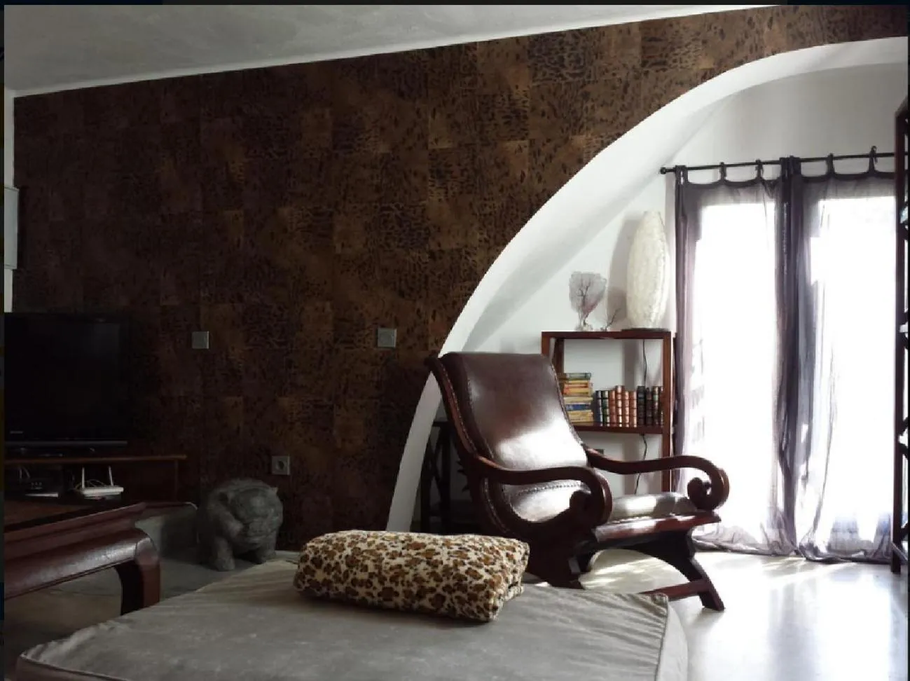 Living room, Bed in Apartamento El Cuarton