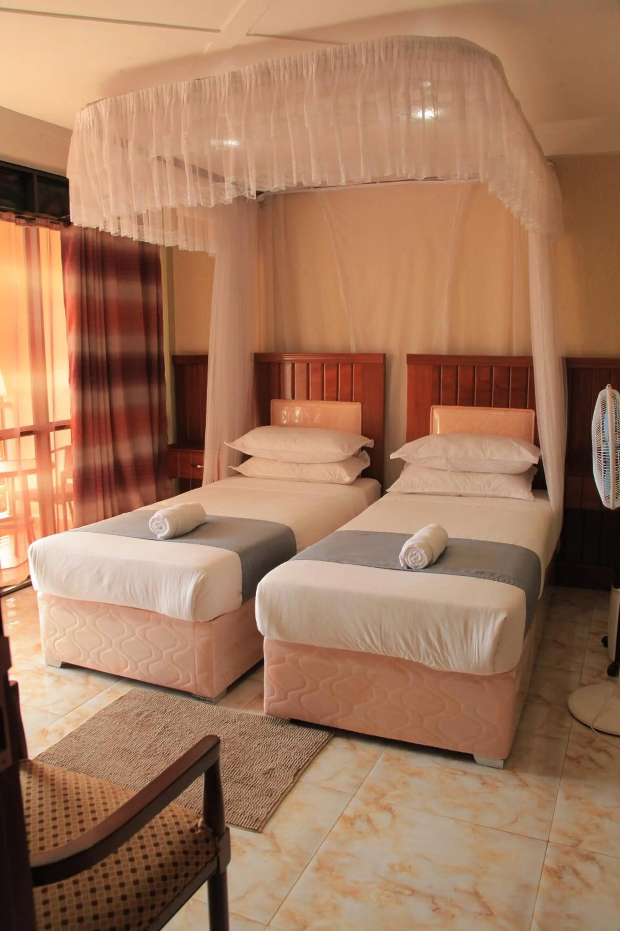 Bed in Interservice Hotel