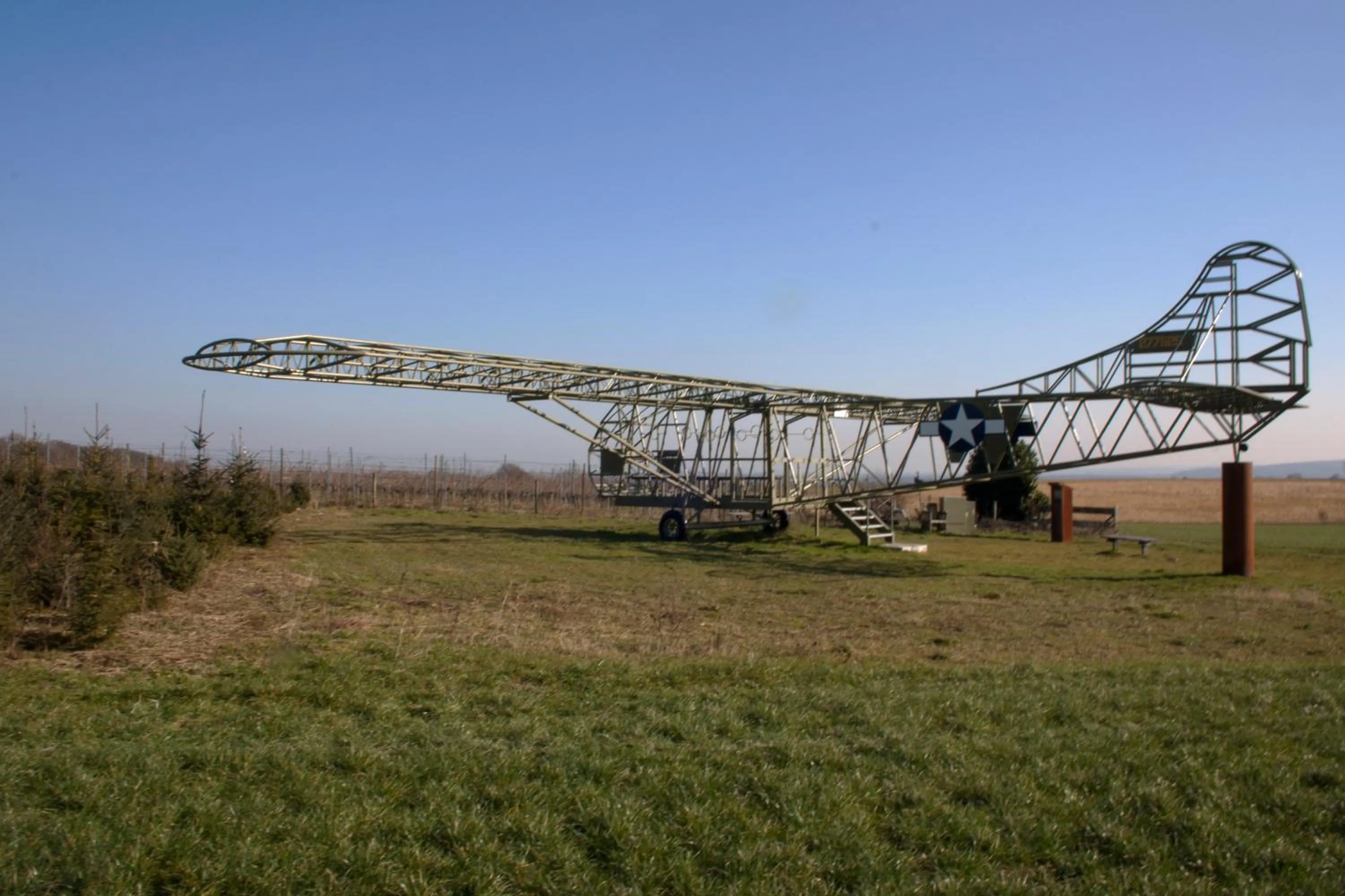 Nearby landmark in Klein-Amerika