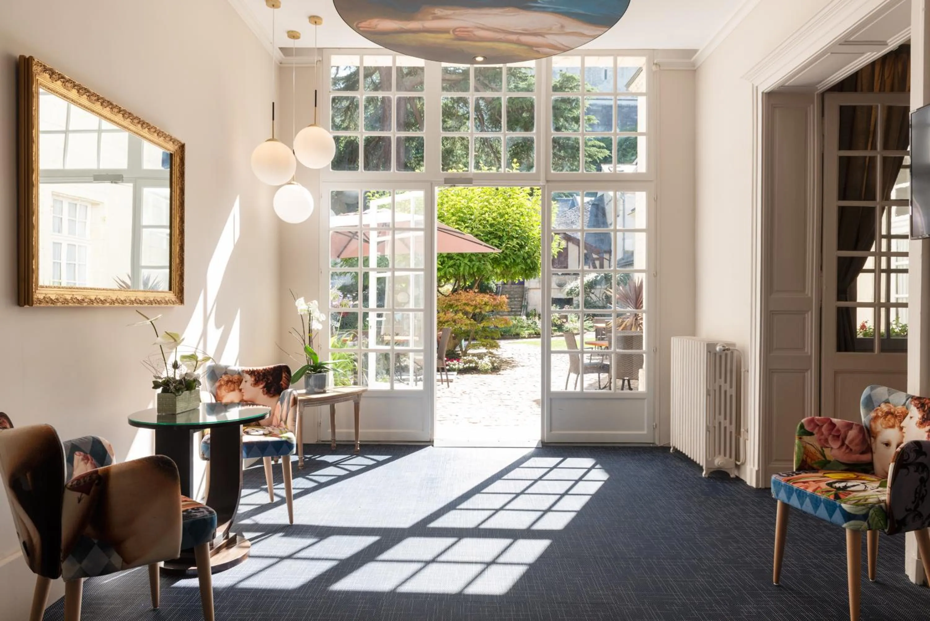 Lobby or reception in Hôtel Anne d'Anjou, The Originals Collection