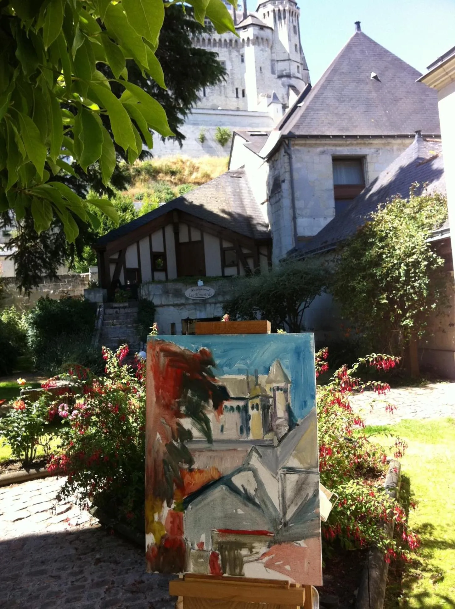 Garden in Hôtel Anne d'Anjou, The Originals Collection