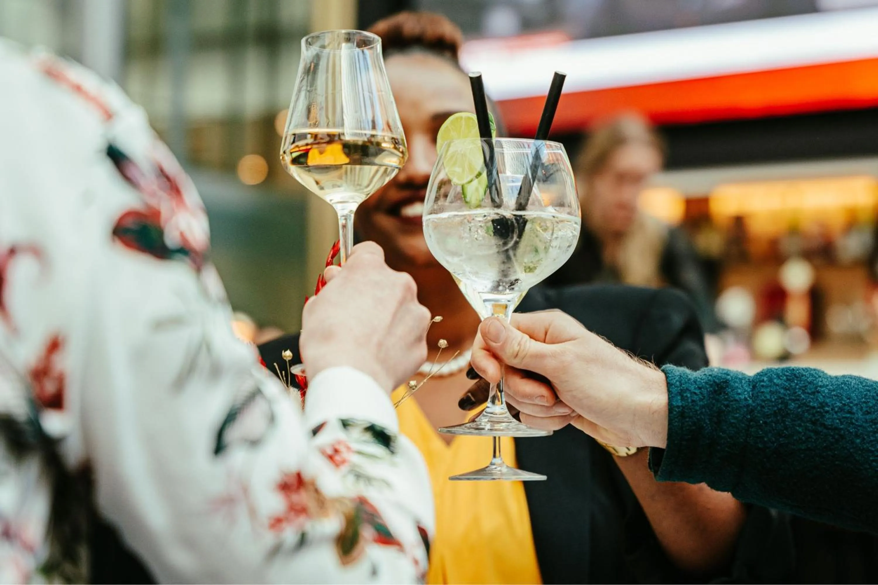 Lounge or bar in Ghent Marriott Hotel