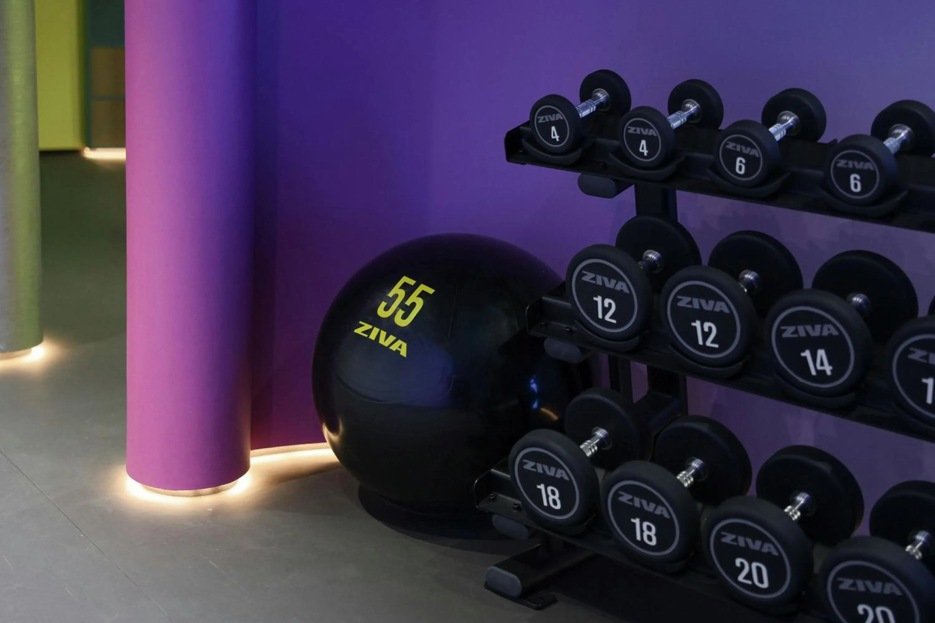 Fitness centre/facilities in Ghent Marriott Hotel