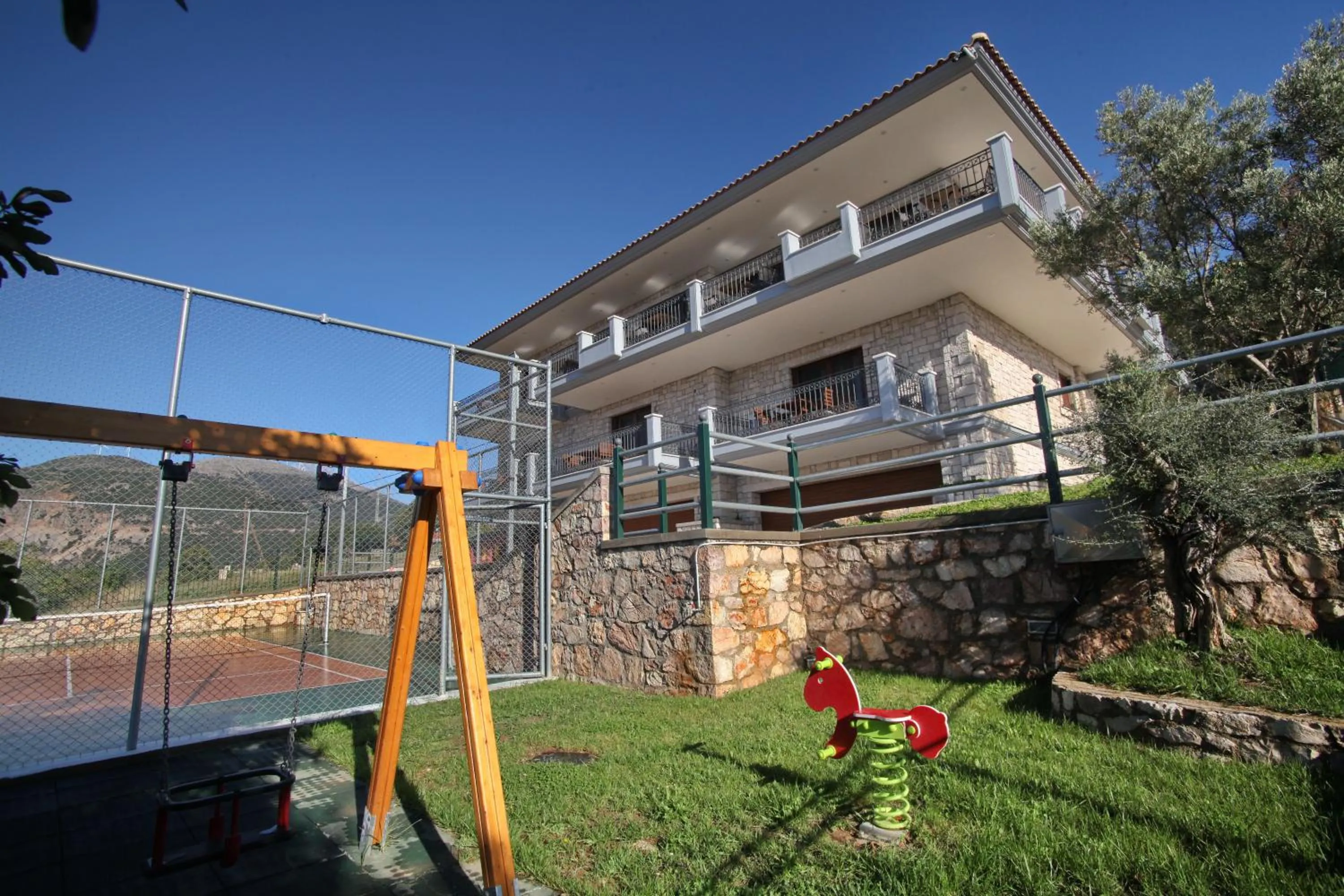 Children play ground in Treanto Nafpaktos Boutique Hotel