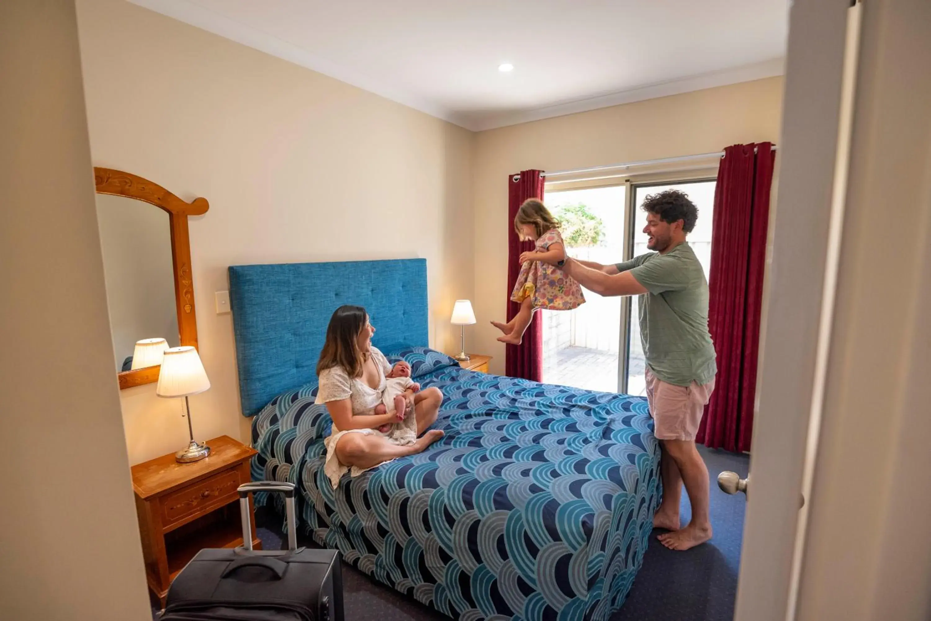 Bed in Bunbury Motel and Apartments Bed in Bunbury Motel and Apartments
