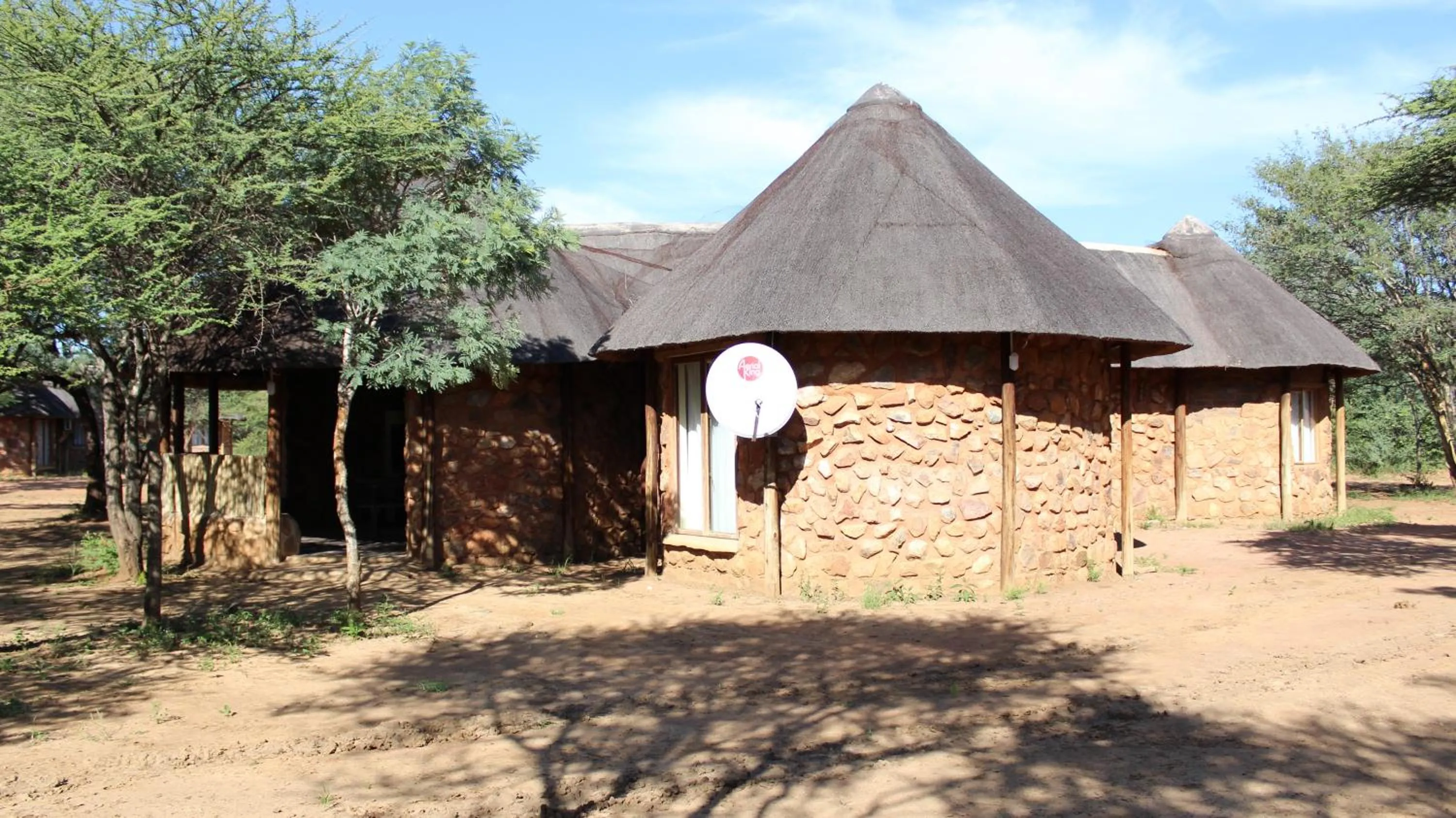 Garden in Thabaledi Game Lodge