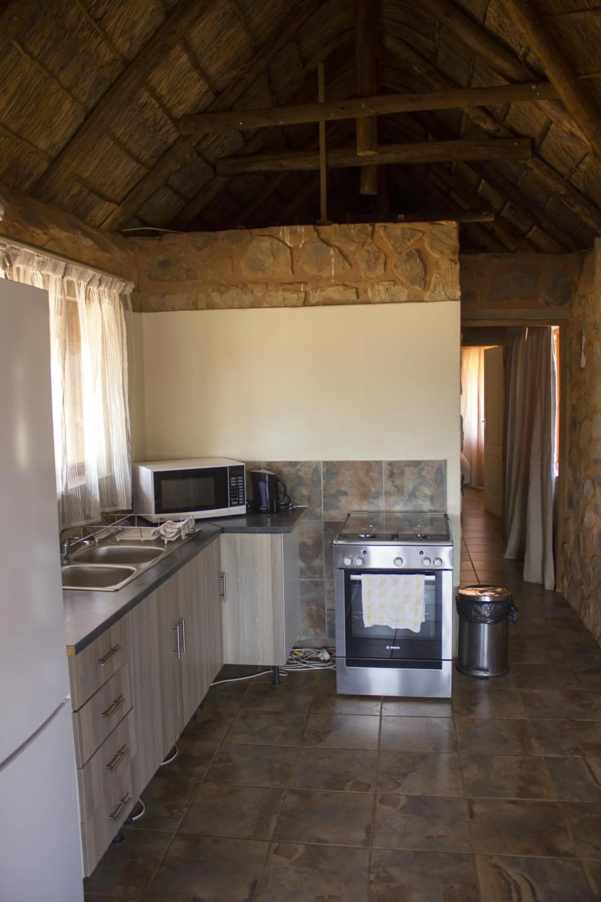 Kitchen or kitchenette in Thabaledi Game Lodge