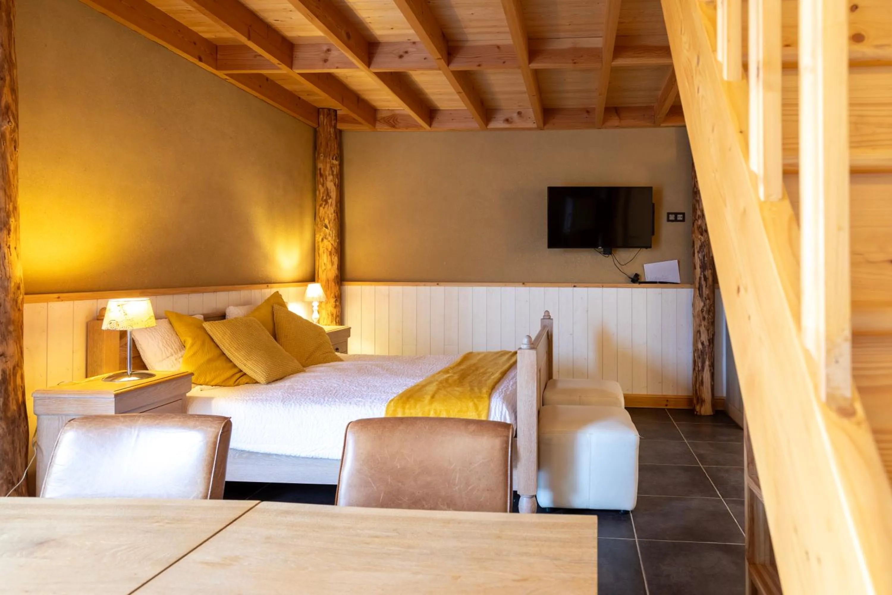 Bed in B&B De Leestjespolder