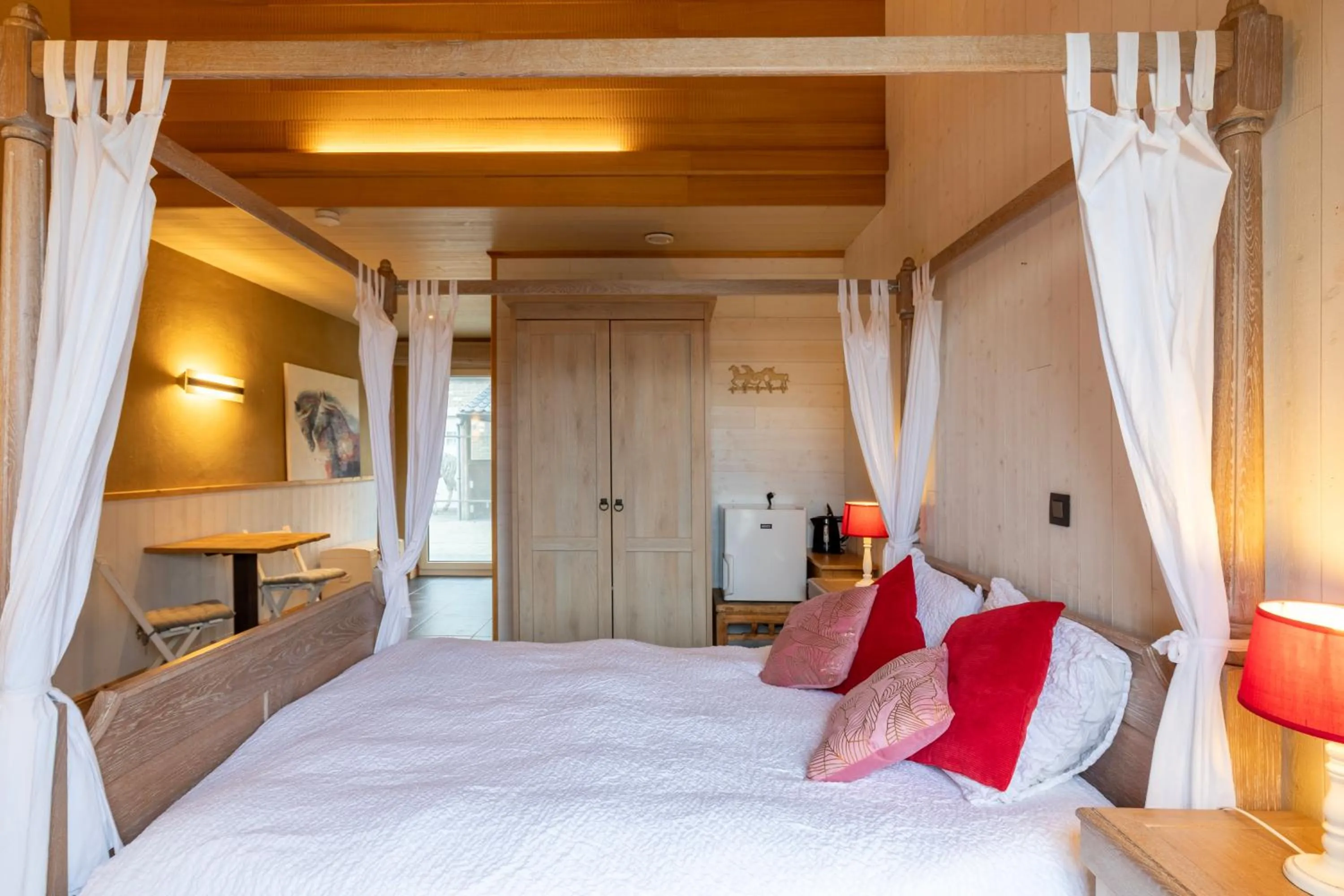 Bed in B&B De Leestjespolder