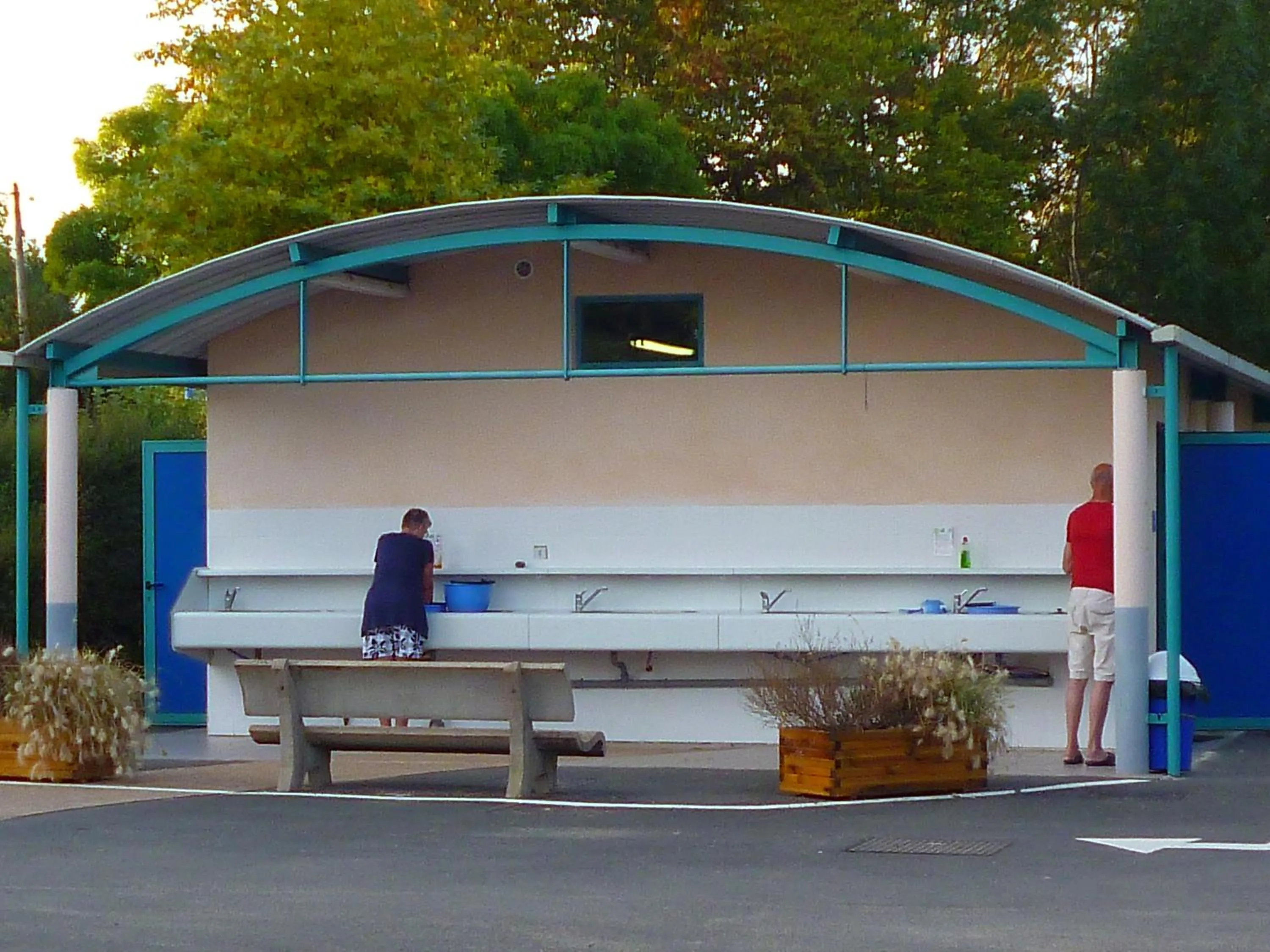 View (from property/room) in Camping de Tournus - Drole de cabane