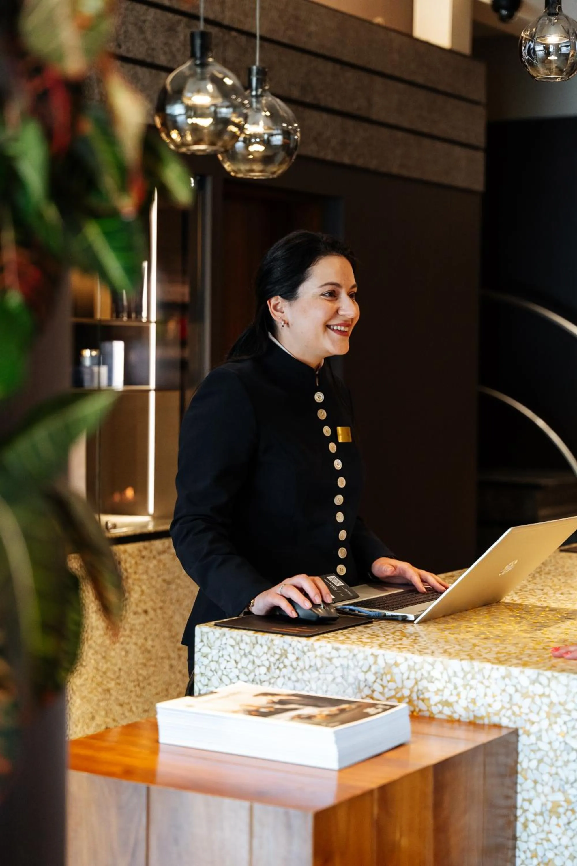 Lobby or reception in Cosmopolite Hotel Nieuwpoort-Bad