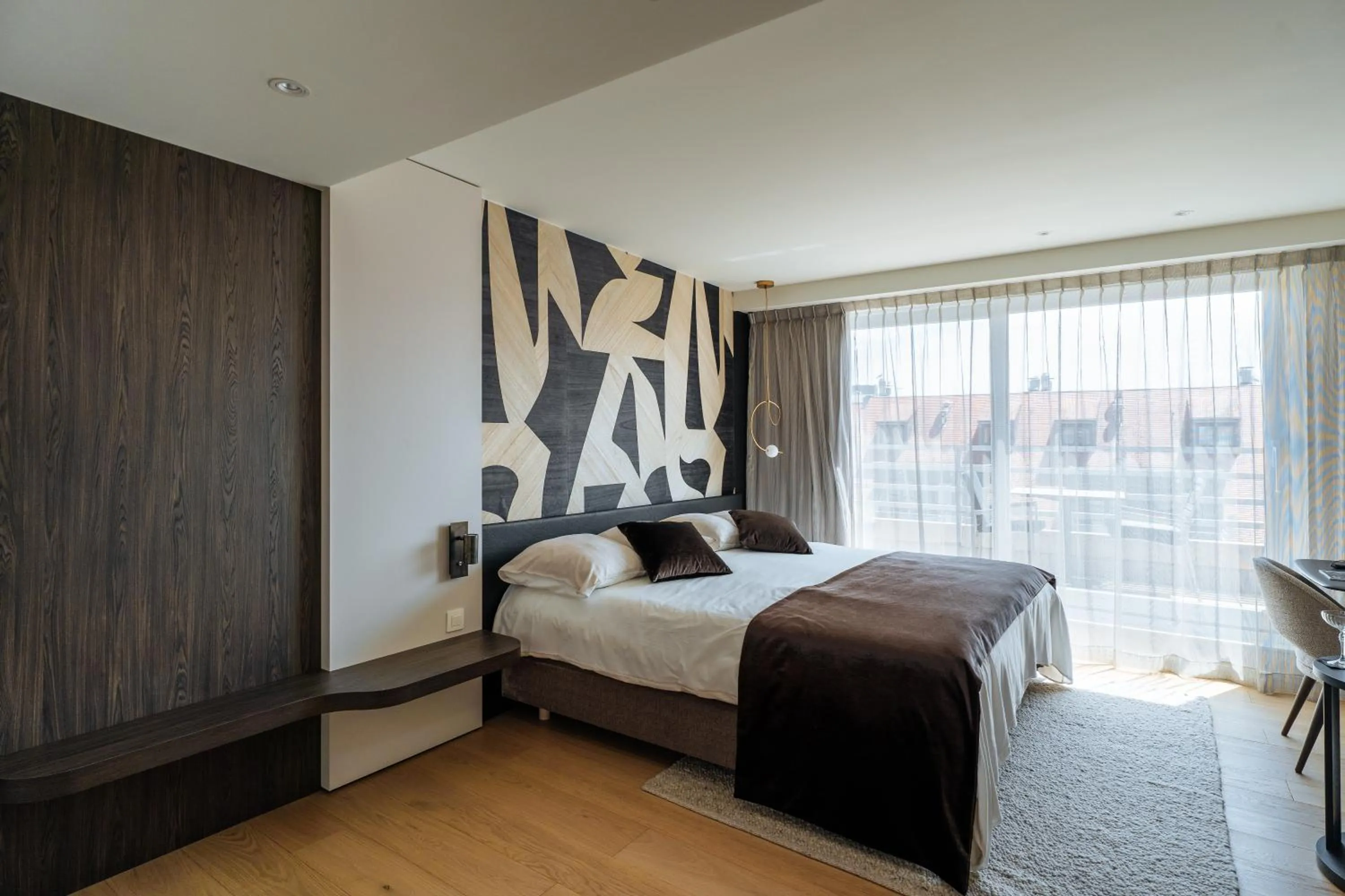 Bedroom, Bed in Cosmopolite Hotel Nieuwpoort-Bad