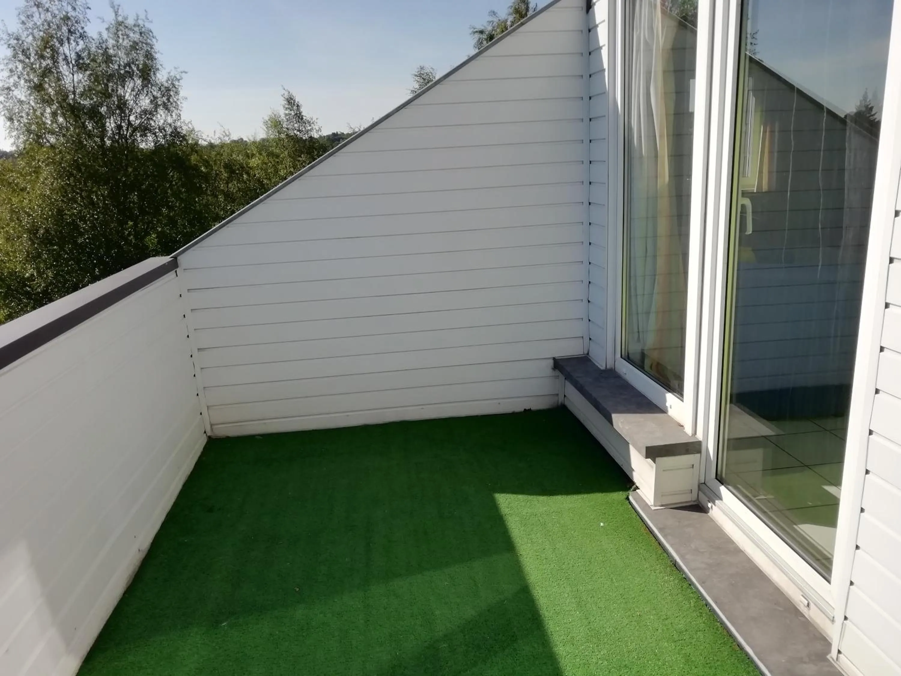 Balcony/Terrace in Hotel Dry Les Courtis