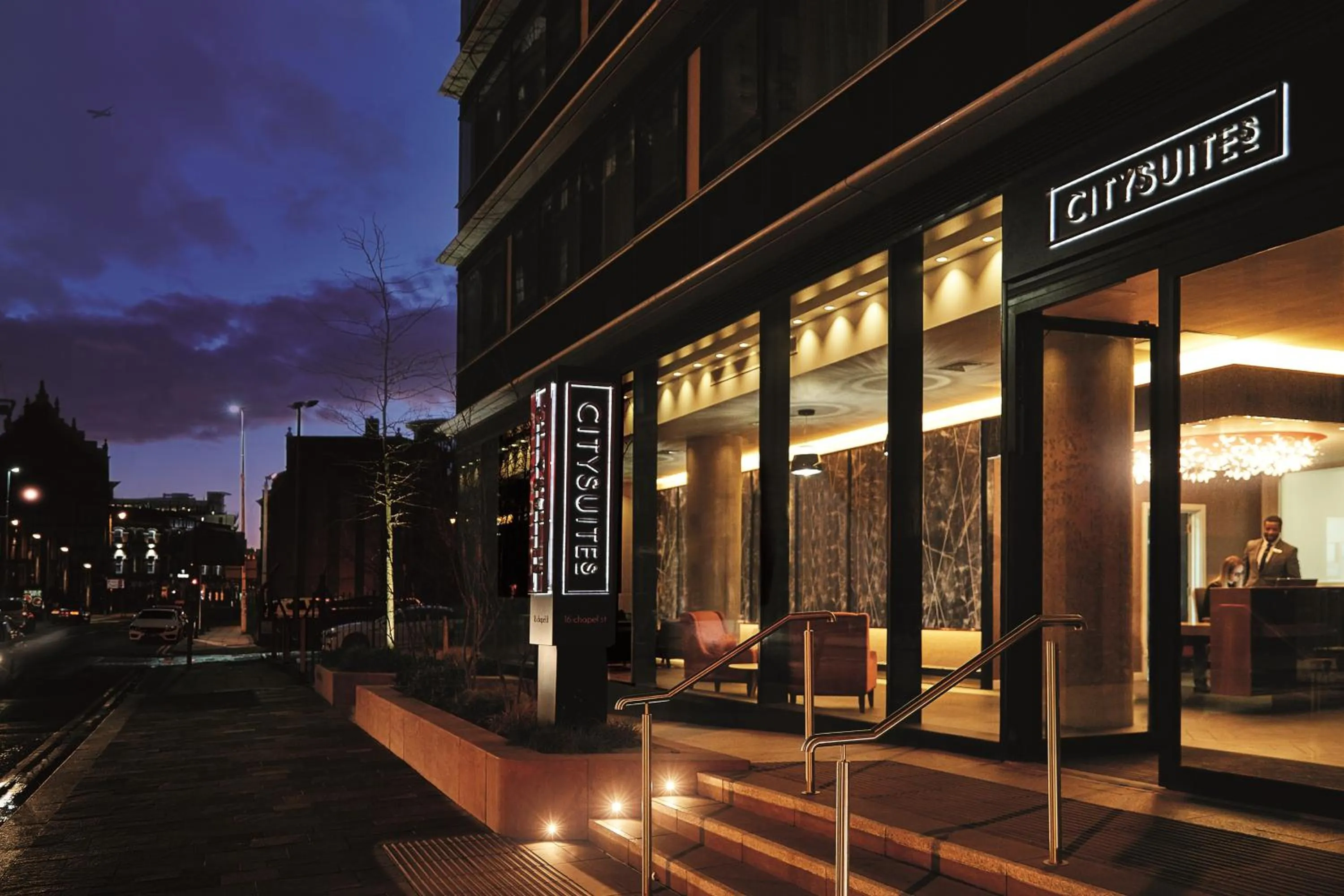 Property building in CitySuites Aparthotel