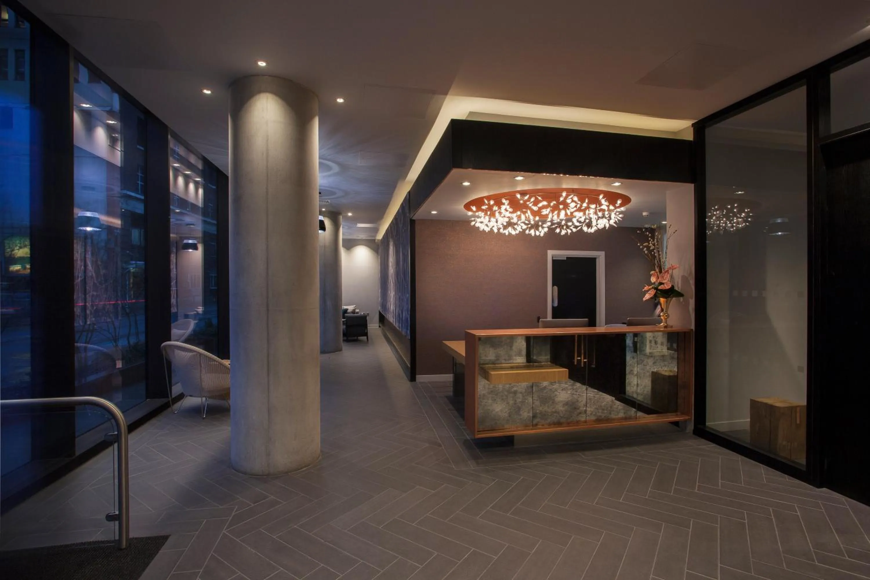 Lobby or reception in CitySuites Aparthotel