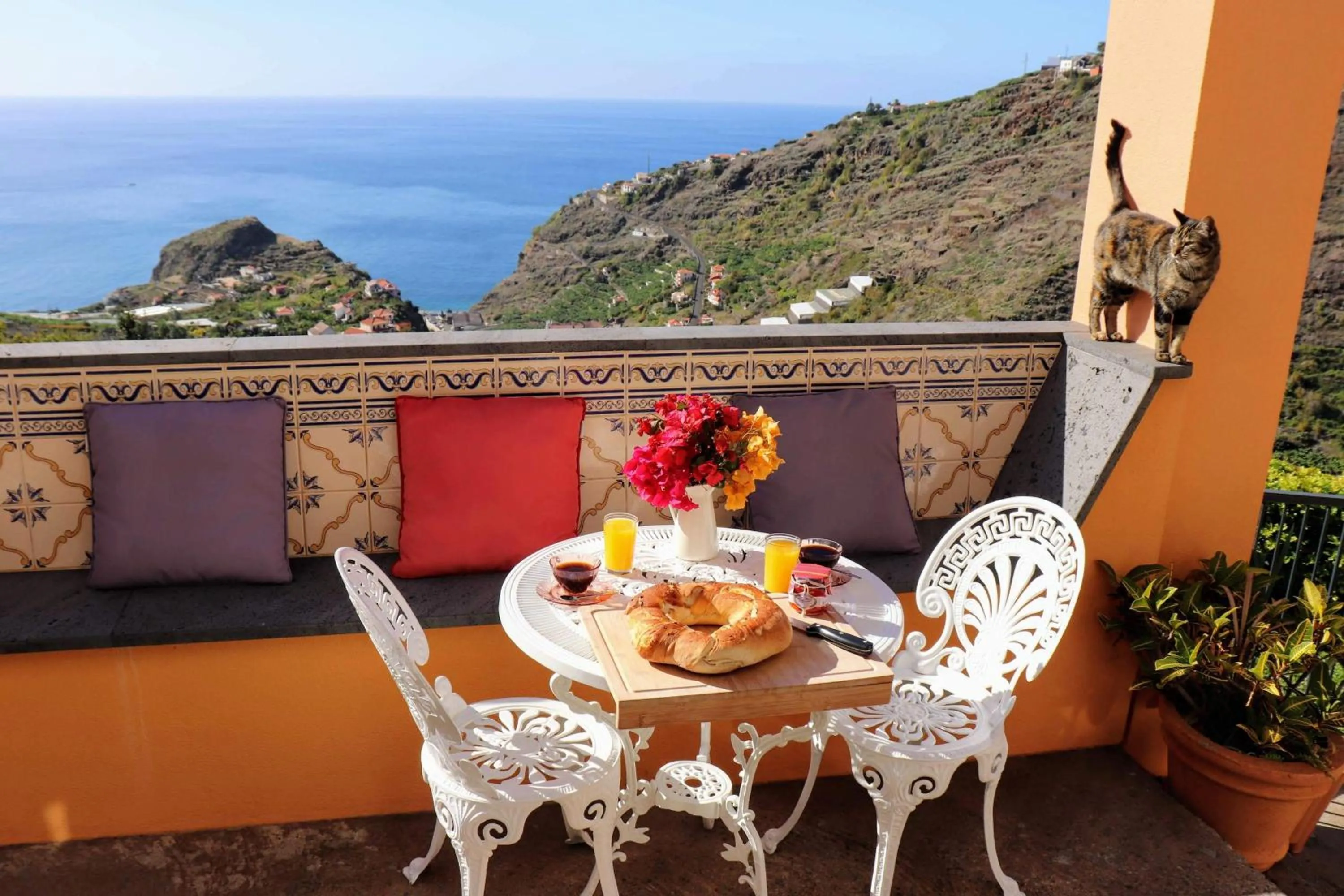 Balcony/Terrace in Quinta Terezinha