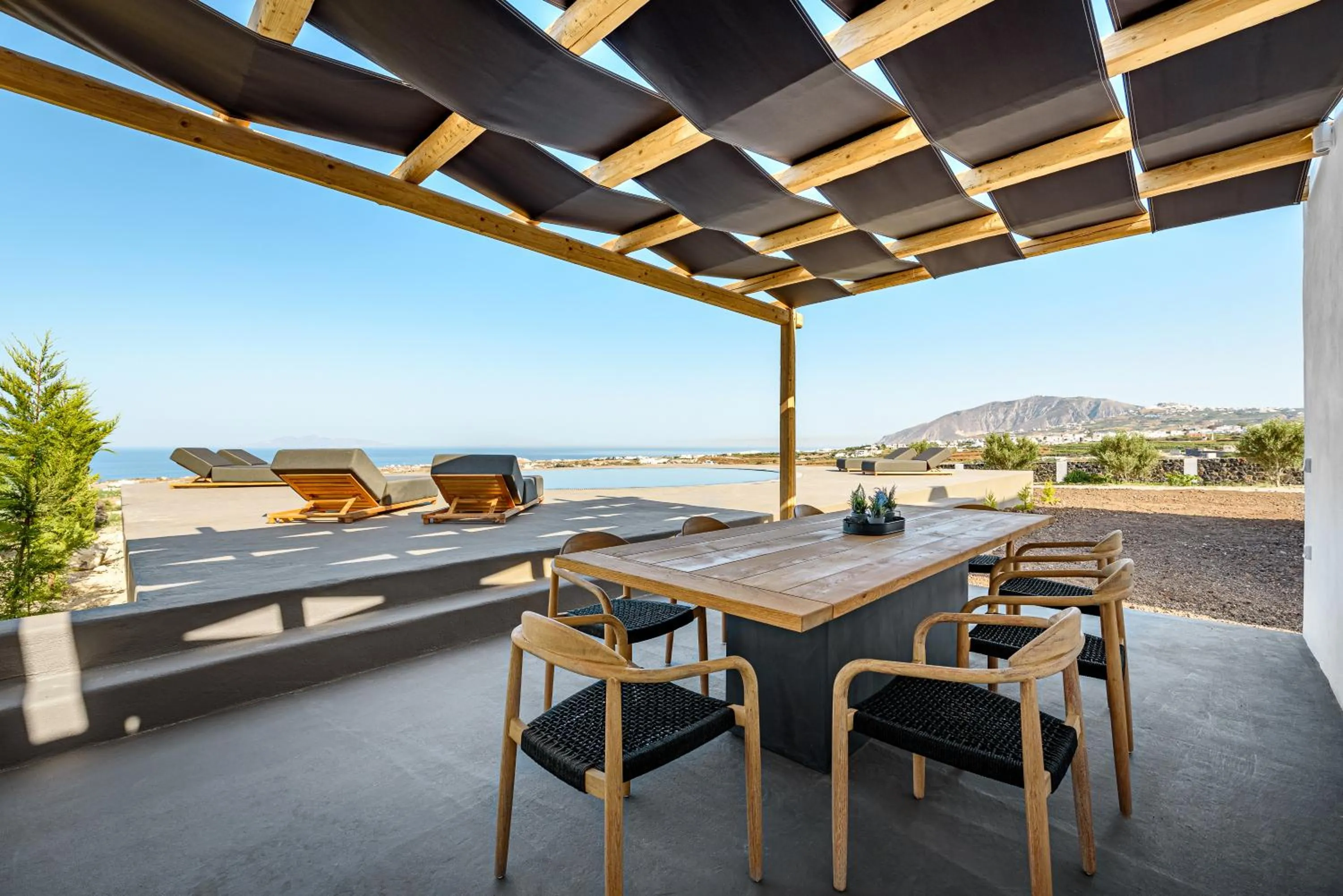 Patio in Saint Apostles Villas