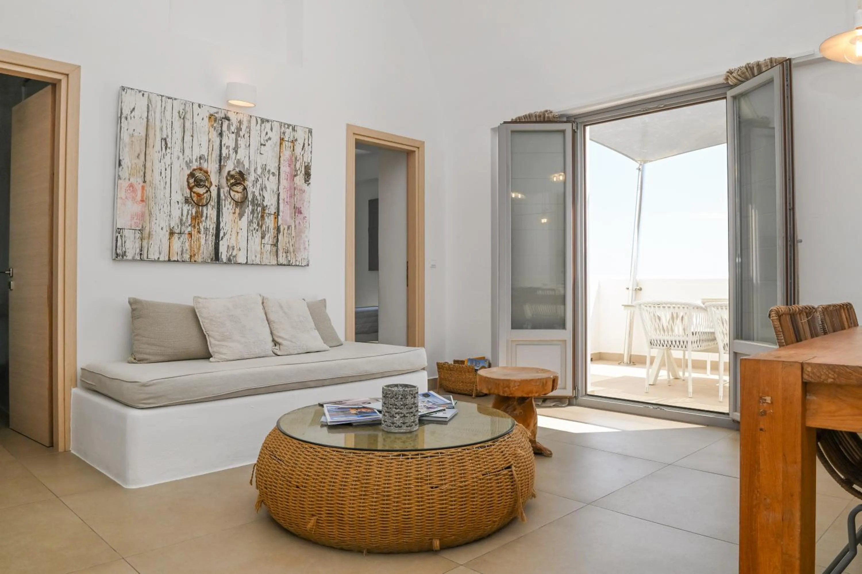 Living room in Saint Apostles Villas