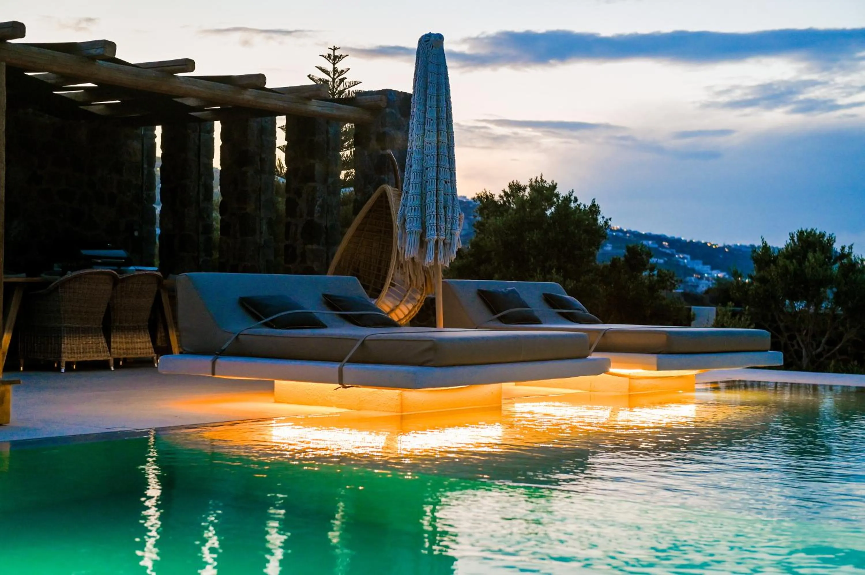 Swimming pool in Saint Apostles Villas