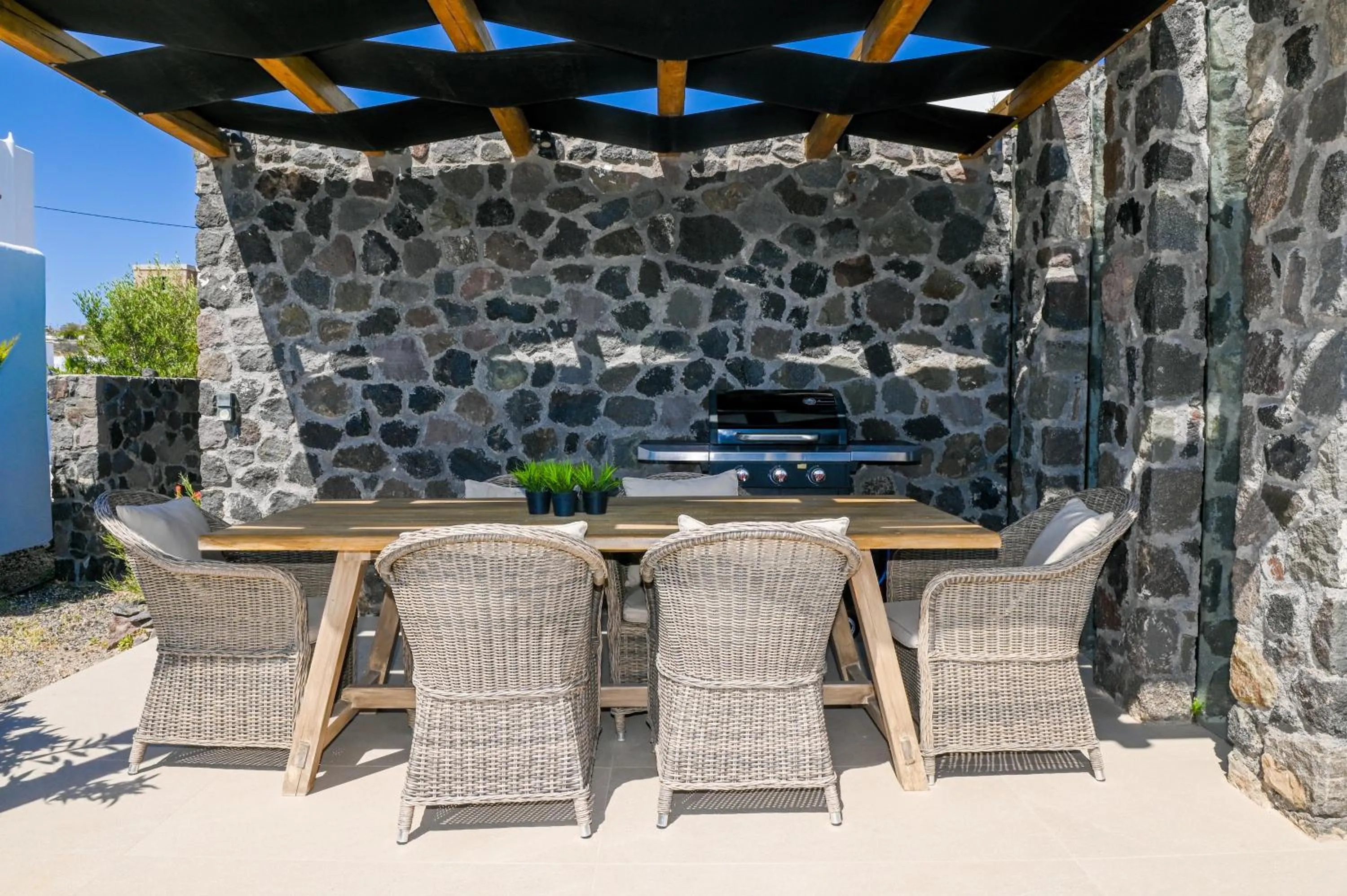 BBQ facilities in Saint Apostles Villas