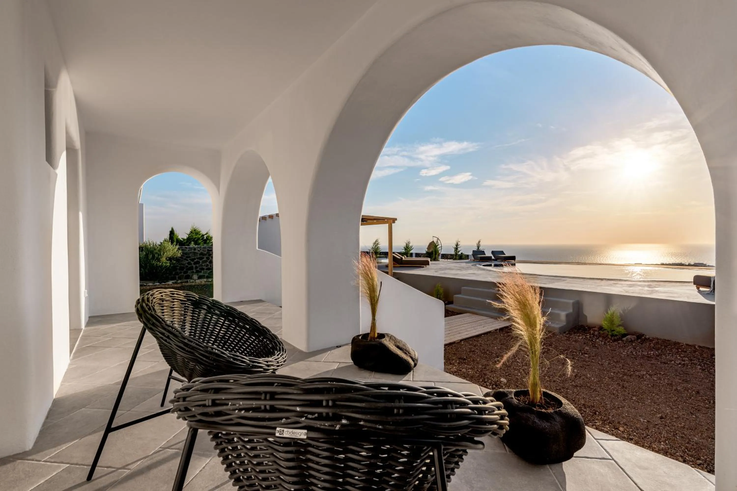 Patio in Saint Apostles Villas